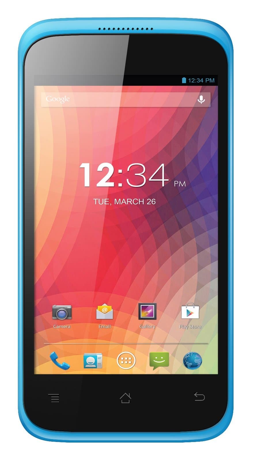BLU Star 4.0 S410a Unlocked GSM Android 4.2 Smartphone with 4.0" Touchscreen - Blue