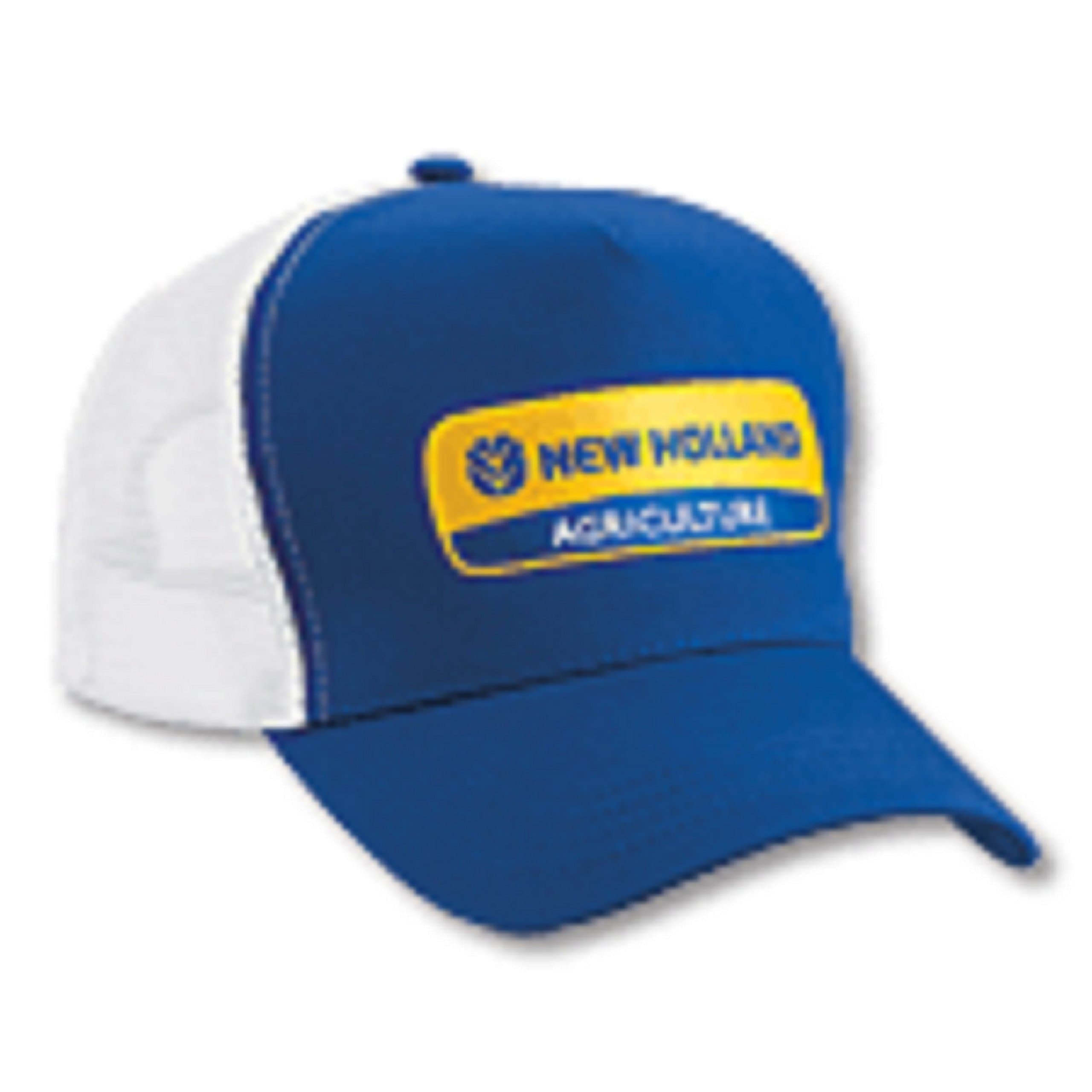 NEW HOLLAND TWILL MESH BACK HAT HIGH PROFILE
