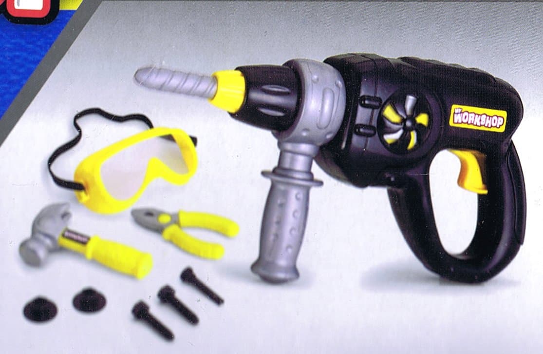 My Workshop Multi-tool Set Power Tools And Hand Set - Building And Construction Toy Sets - Kids Tool Box