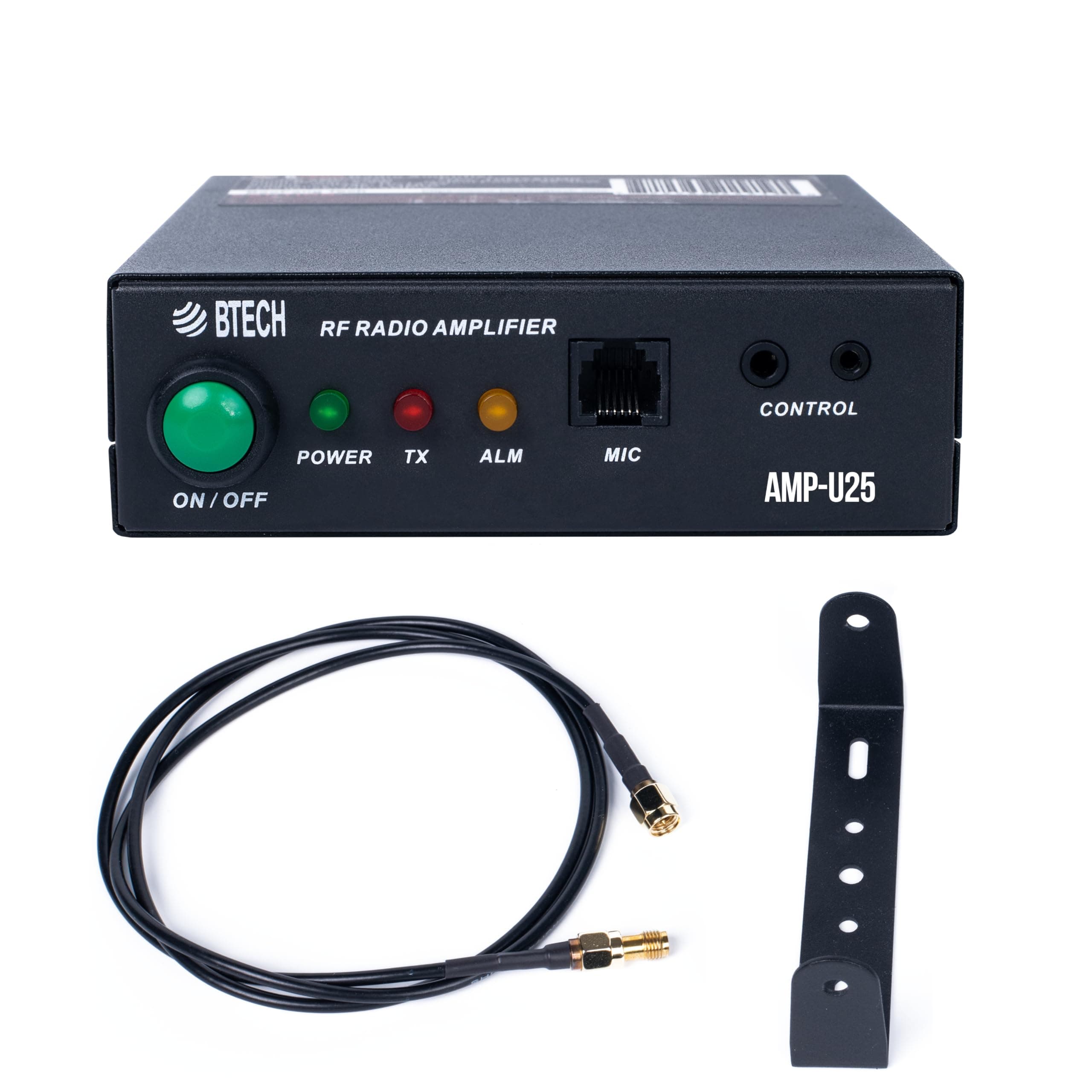 AMP-U25 Amplifier | 20-40W Power Boost for UHF (400-480MHz) | Compatible with Handheld Radios | Amplifies Analog and Digital Modes | Ideal for Mobile, Field, & Home Use