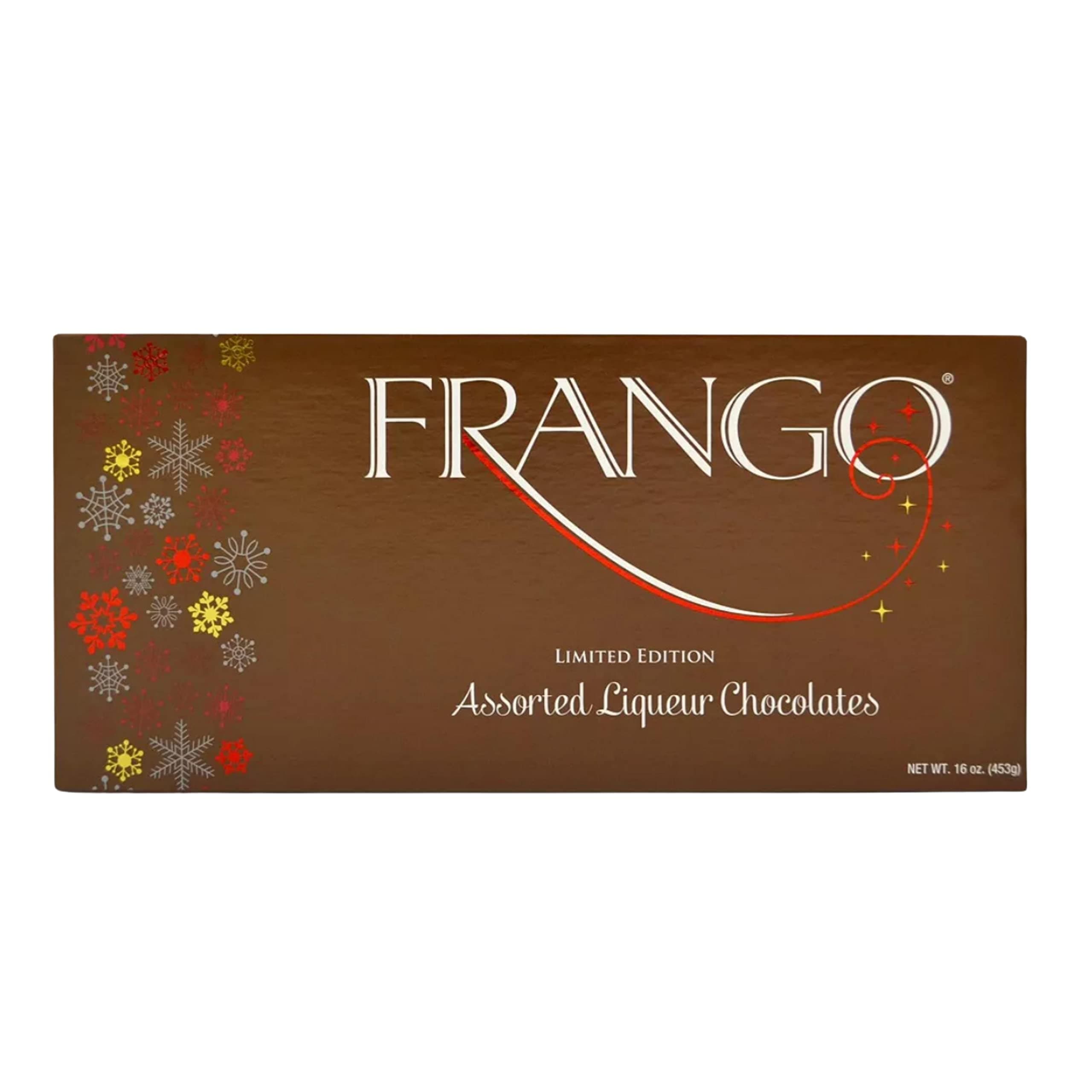 Frango Chocolates, 45-Pc. Assorted Liqueurs Limited Edition Box of Chocolates, 1pounds
