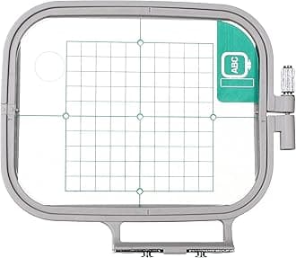 Sew Tech Embroidery Hoops for Brother SE700 SE600 SE725 SE400 SE630 SE625 SE425 PE550D PE540D PE545 PE535 PE525 PE500 LB5500 Innovis Babylock Brother Embroidery Machine Hoop (4x4 - SA432)