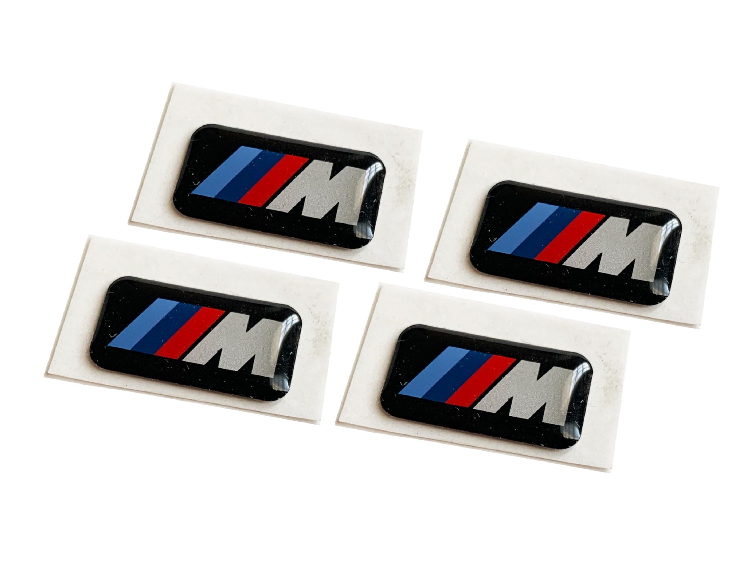 BMW 4 Genuine M 3D Stickers Badges Emblems Decals