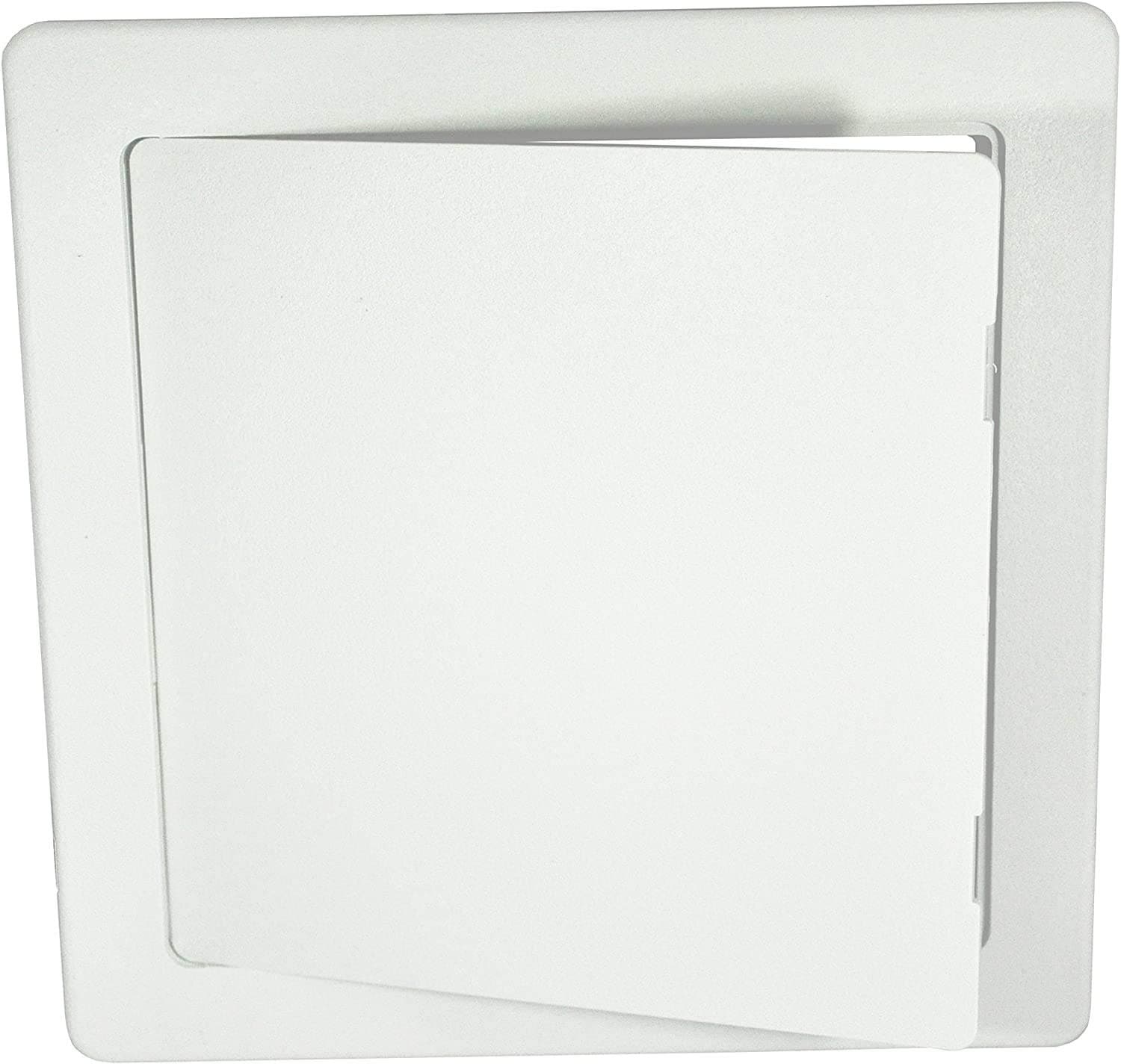 Paintable Access Panel 300x300 mm, High-Grade ABS Plastic Panels for Inspection Hatch, Fuse Box Cover Cabinet, Wall and Ceiling, Conceals Wires, Meters, Pipes, Fits Flush to Surfaces