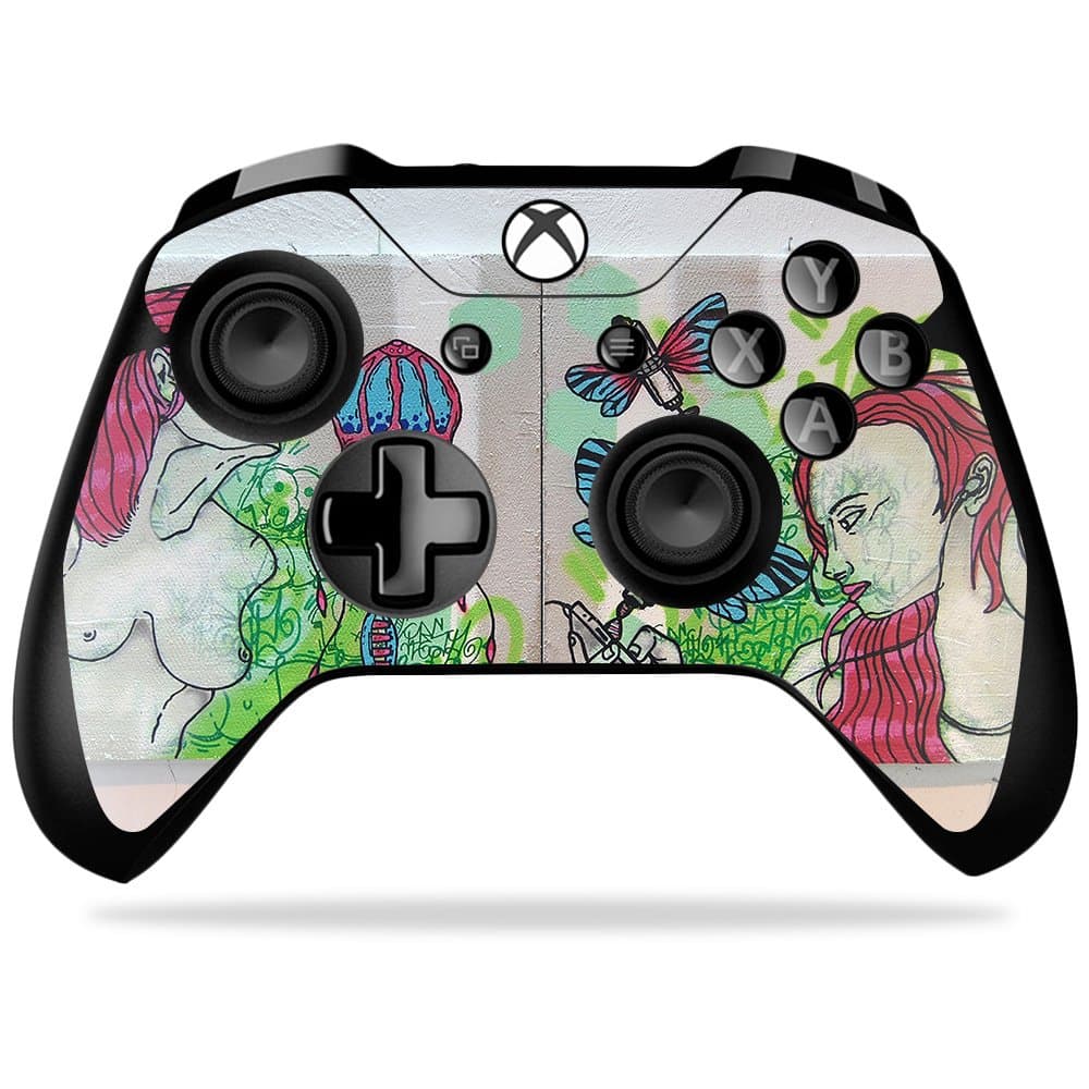 MightySkins Skin Compatible with Microsoft Xbox One X Controller - Modern Technology | Protective, Durable, and Unique Vinyl wrap Cover | Easy to Apply, Remove, and Change Styles | Made in The USA