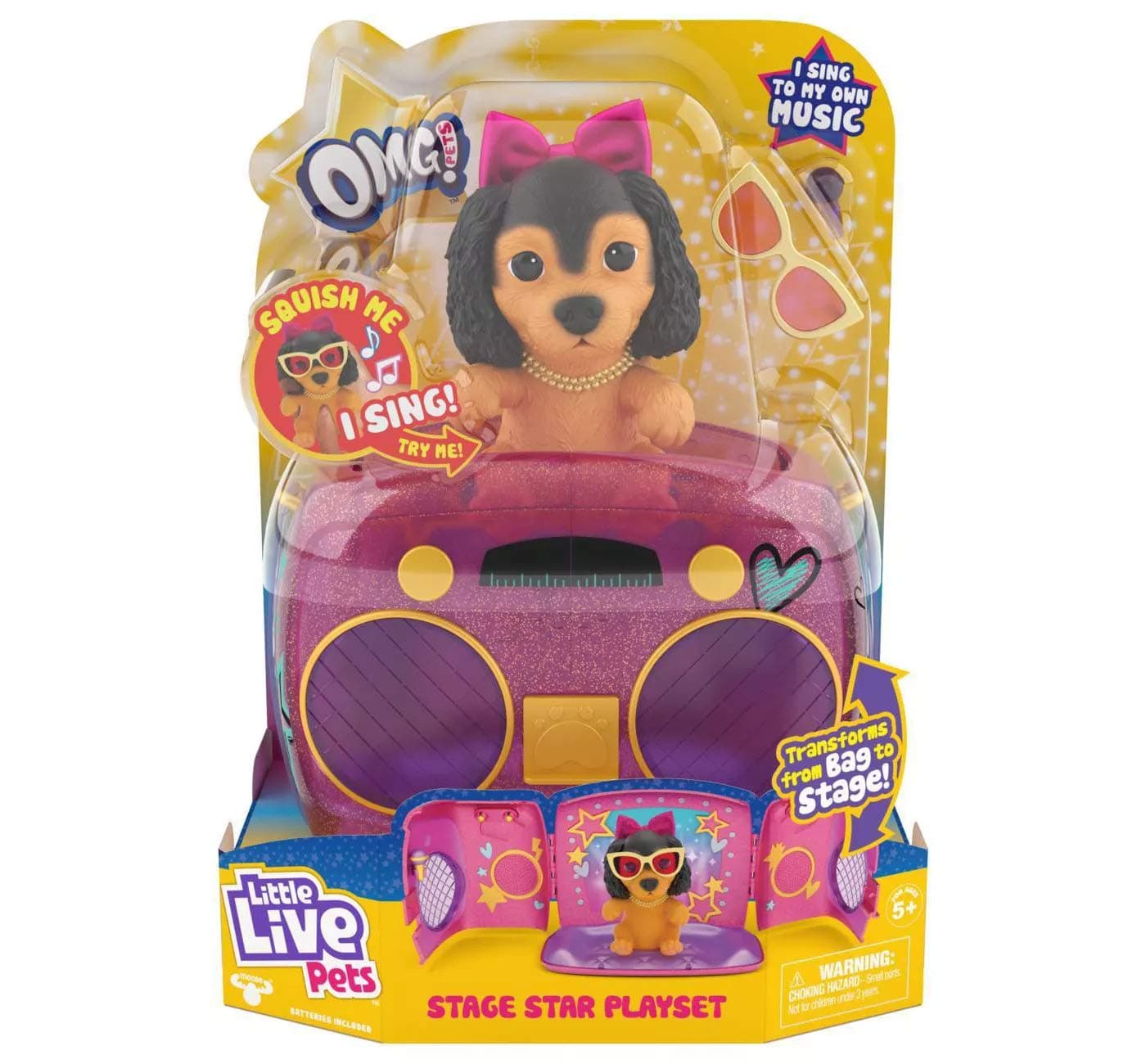 OMG! Pup Star Playset
