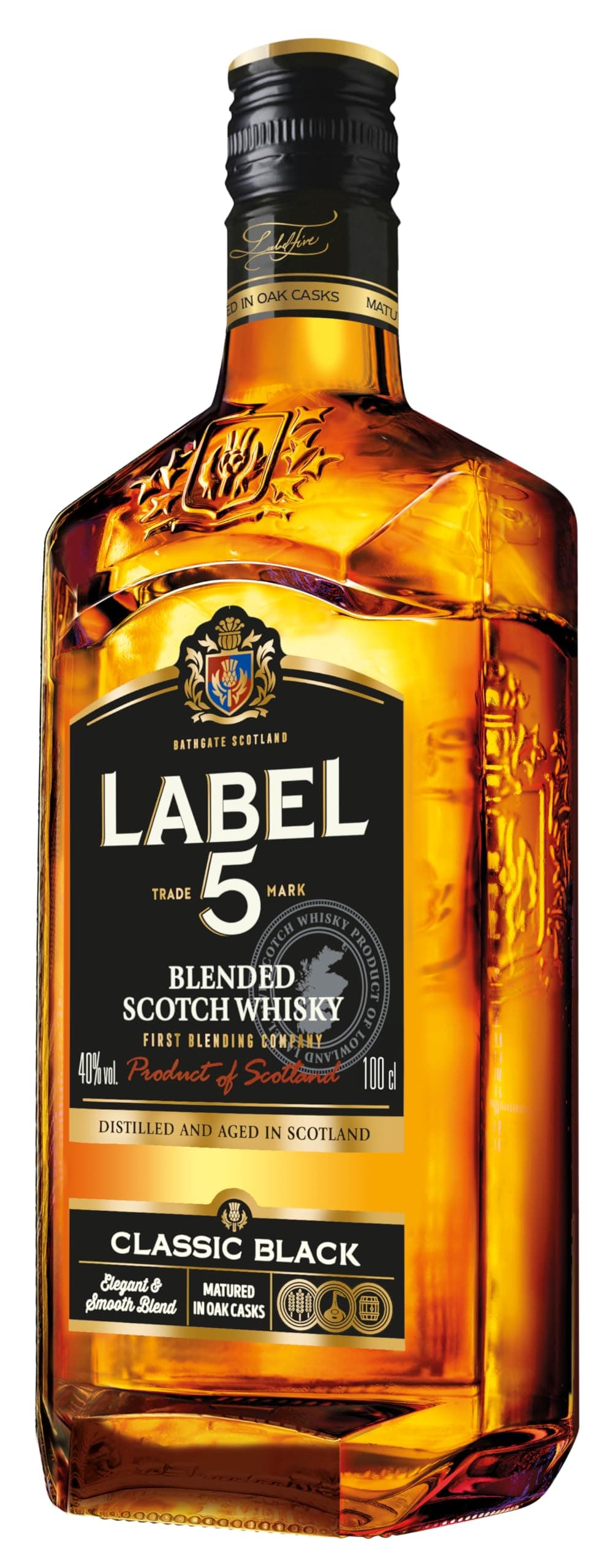 Label 5 Blended Scotch Whisky, 100 cl