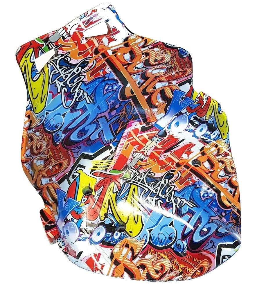 Multi Coloured Replacement Seat For Hoverkart Hover Go Kart Racing Cart - Graffiti