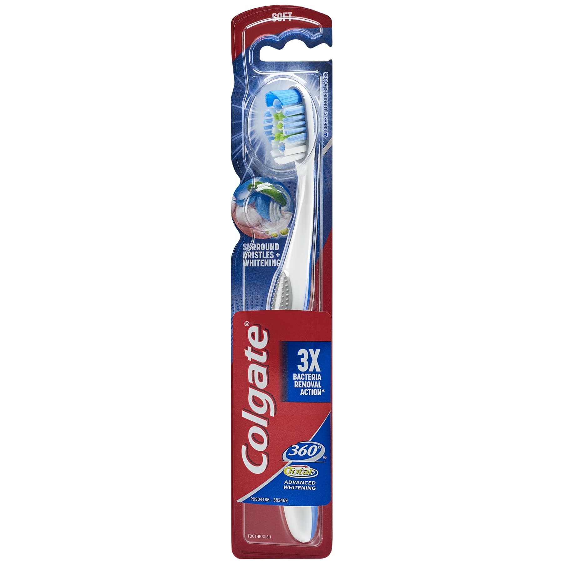 Colgate 360 Total Advanced Full Head Toothbrush, Soft (1 Pack) 1 Pack