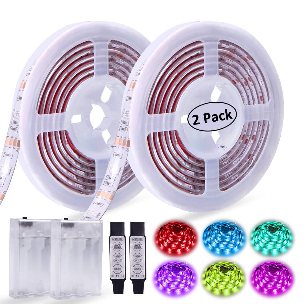 RGB led strip lights 2Pcs