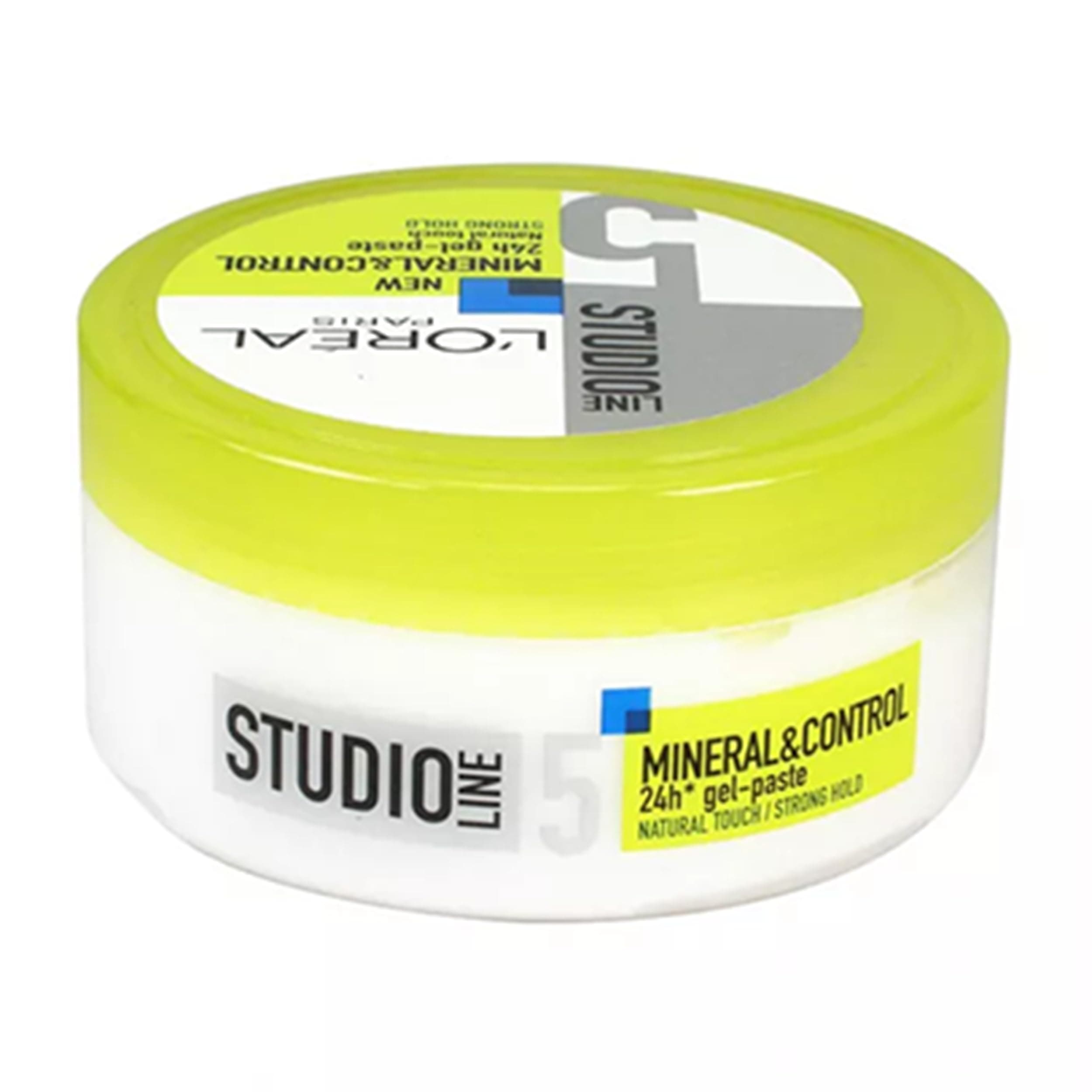 Loreal Studio Line Mineral Control Modelling Gel-Paste - Natural Touch-Strong Hold, 5.1 fl oz (150 ml) by L'Oreal Paris