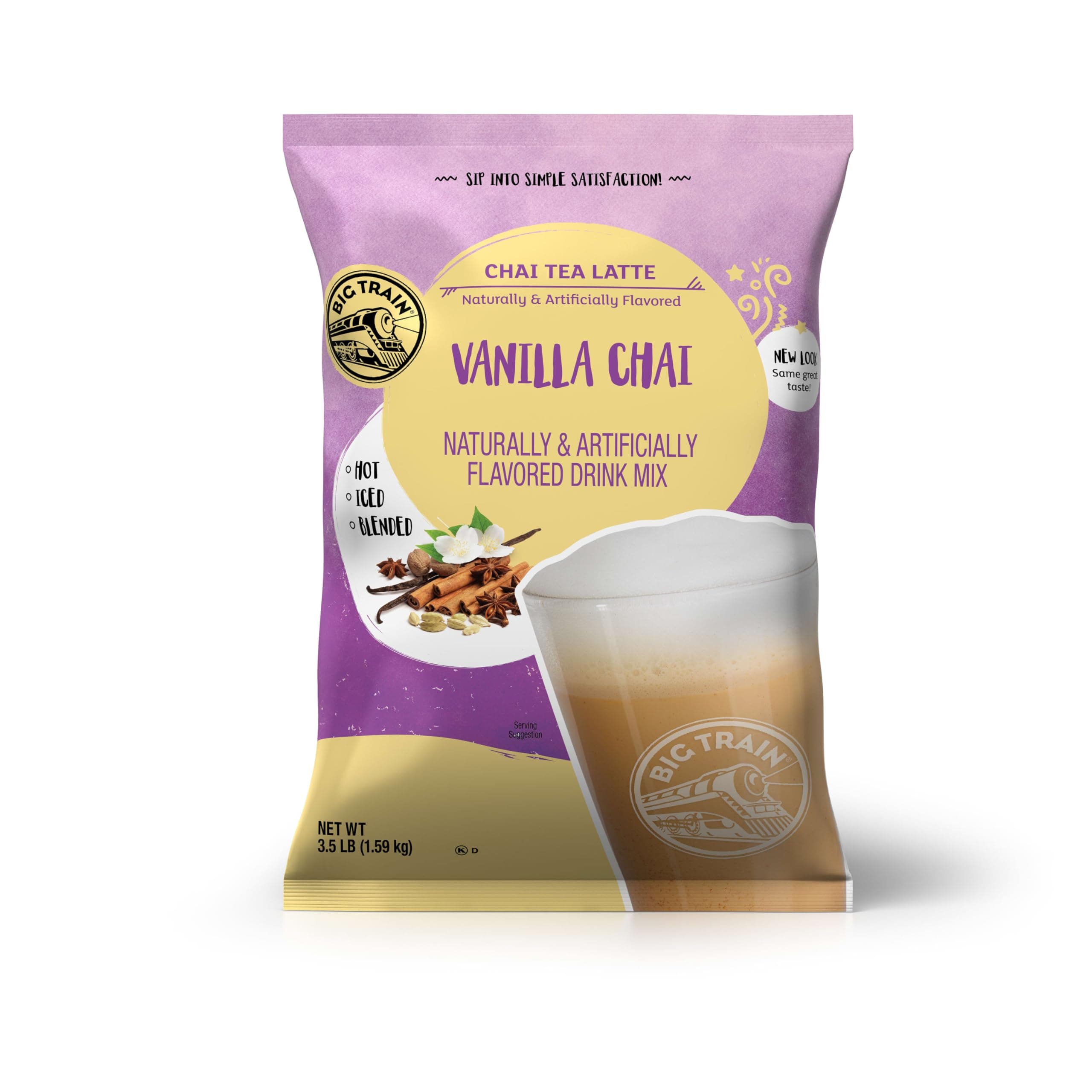 Big Train Chai Tea Latte, Vanilla, 3.5 Pound
