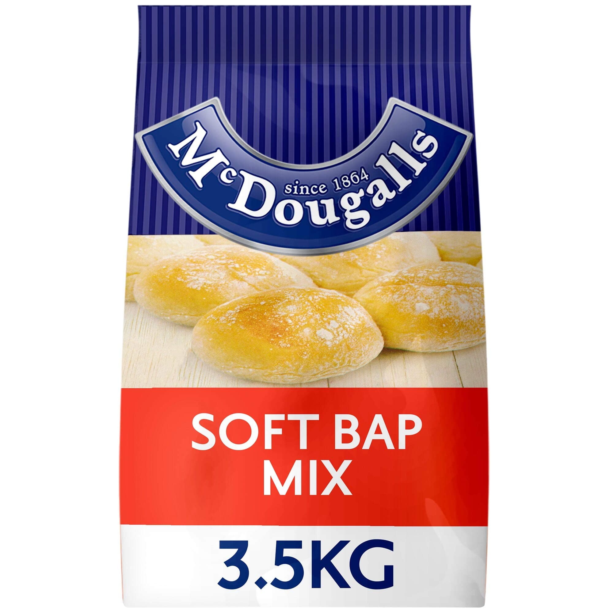 Soft Bap Bread Mix - 1x3.5kg