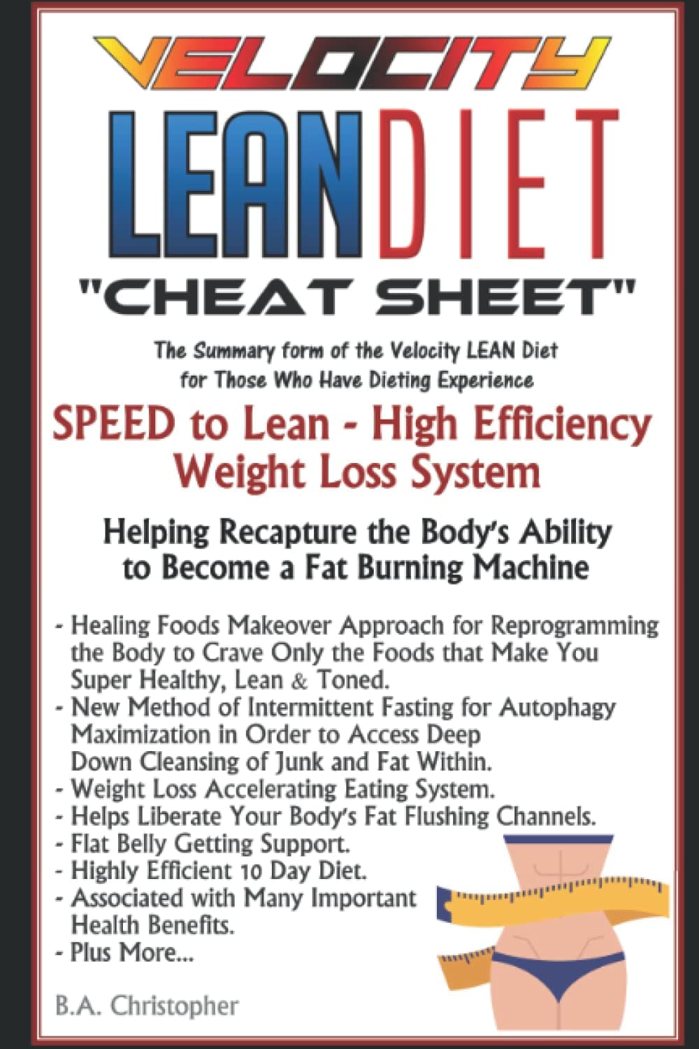 The Velocity LEAN Diet - Cheat Sheet Edition: SPEED to LEAN - High Efficiency Weight Loss System - Cheat Sheet Direct Action Plan Version
