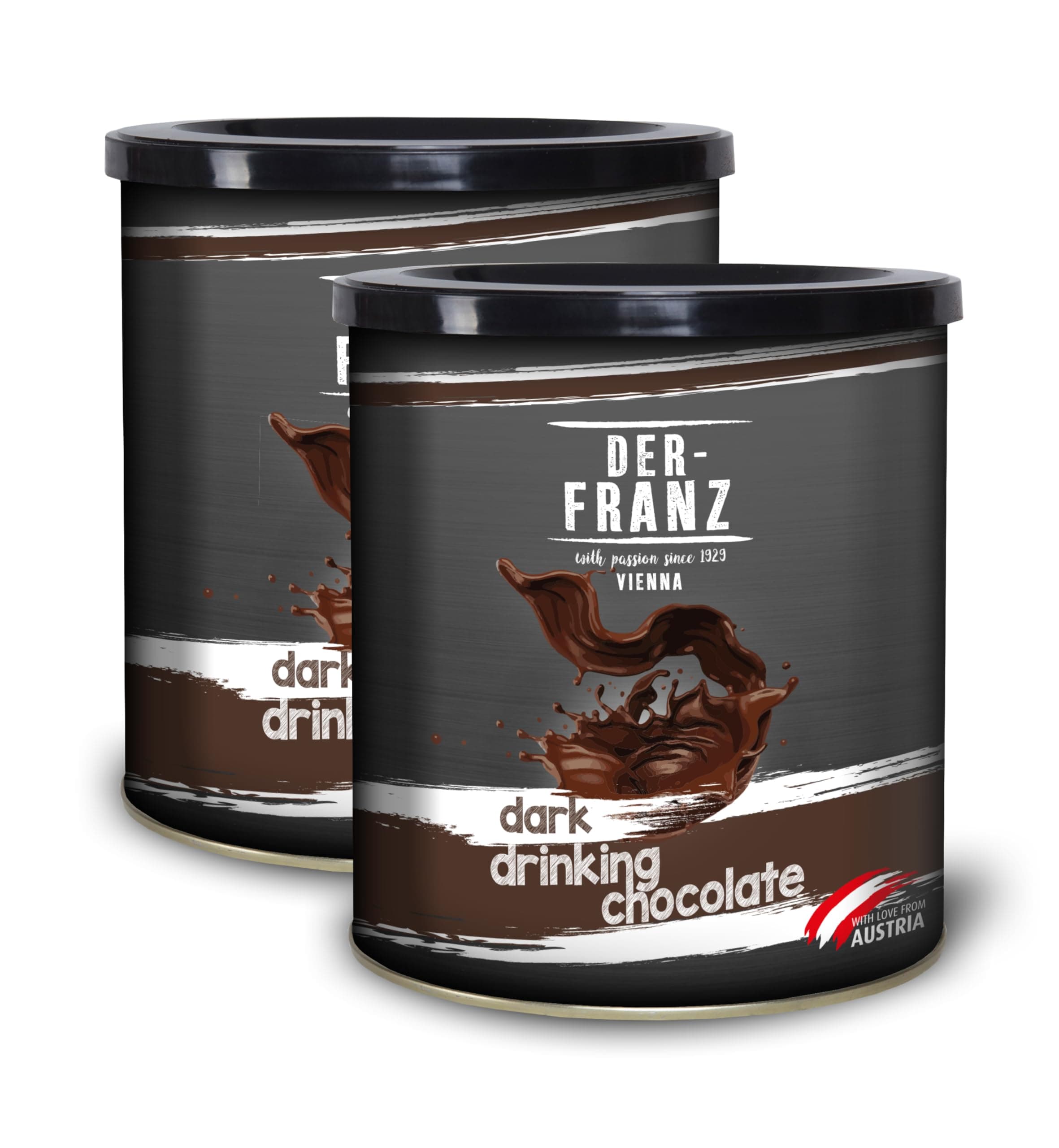 Dark Drinking Chocolate, 2 x 500 g