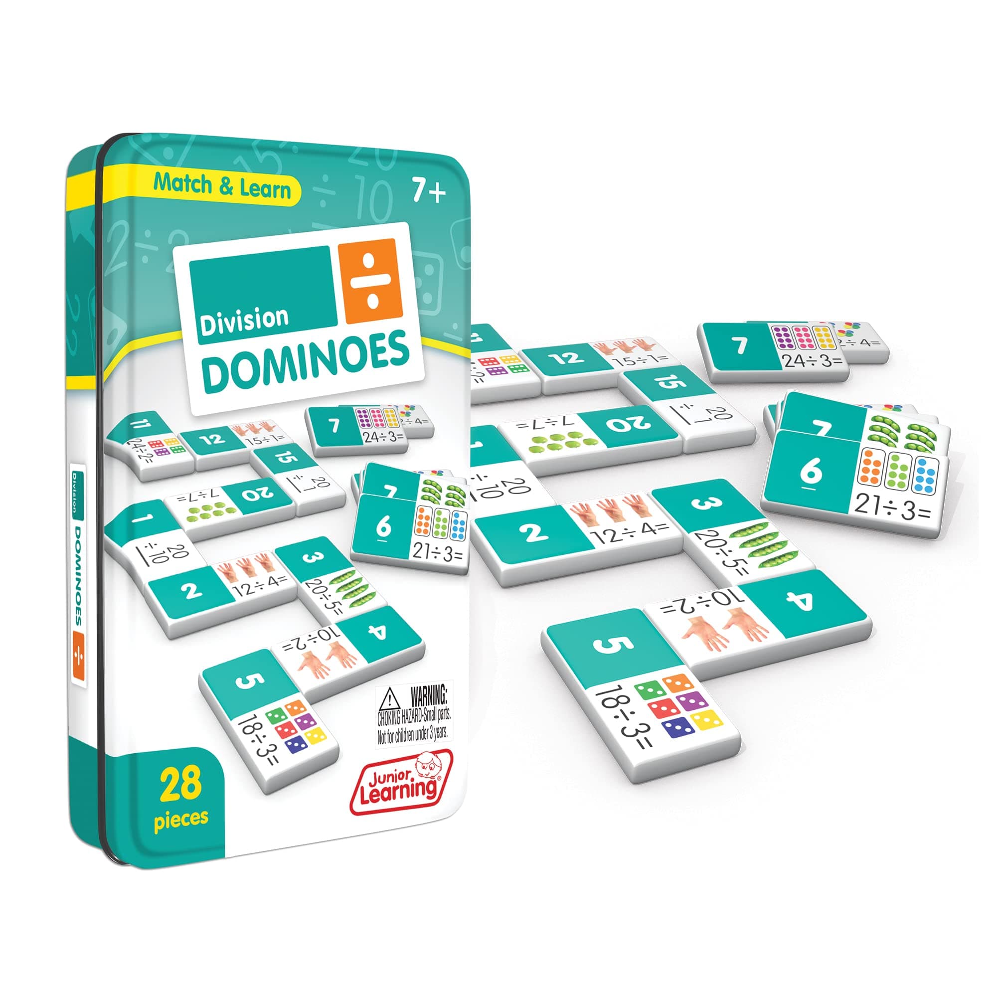 Junior Learning Division Match & Learn Dominoes, Multi
