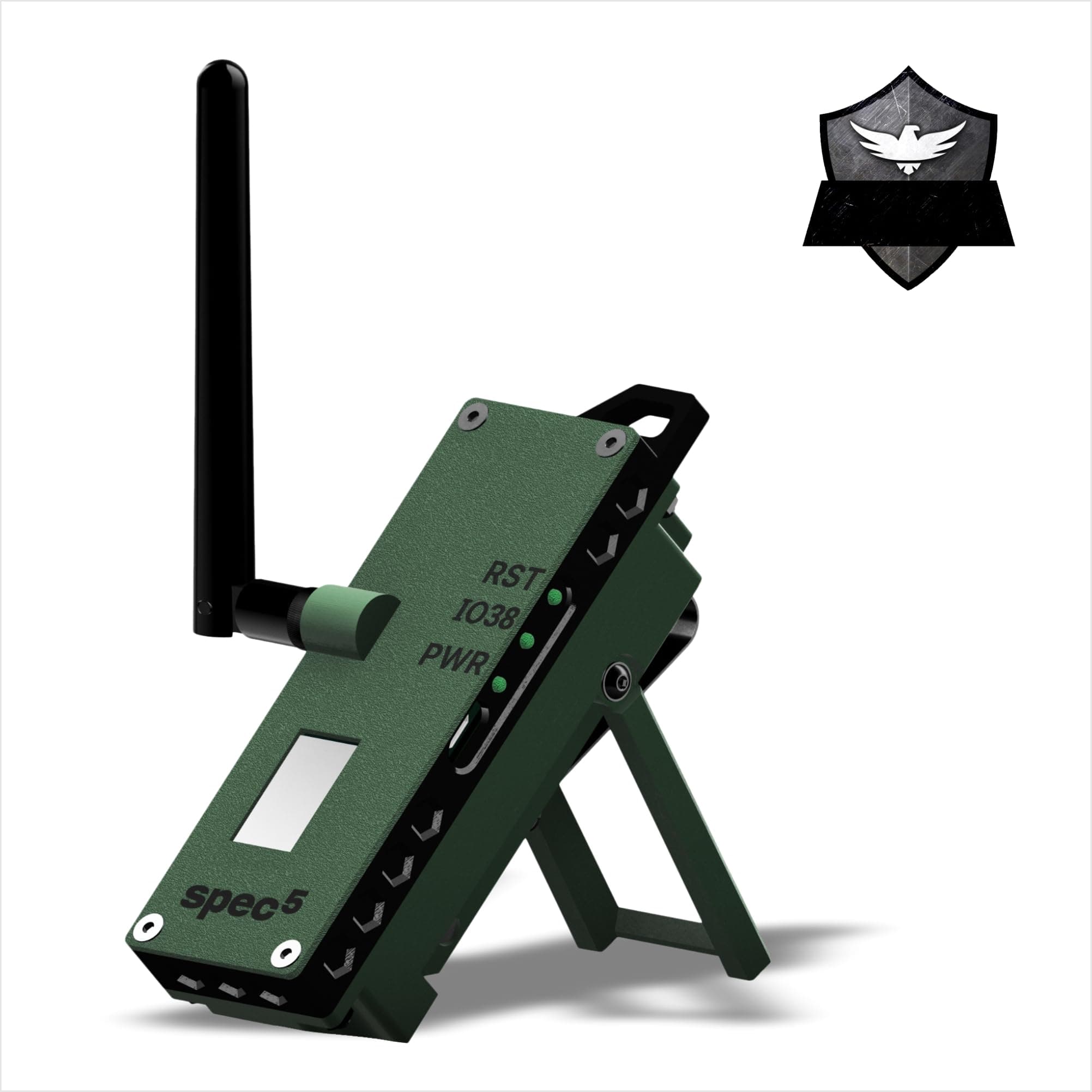 S5 Tactical Green ATAK Enabled Trekker LoRa Mesh Communicator Meshtastic Flashed - Off-Grid Communication Device from spec5