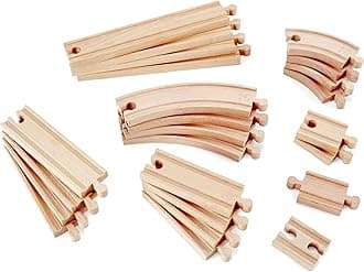 Hape Super Expansion Rail Pack - Wooden Train Track Accessories