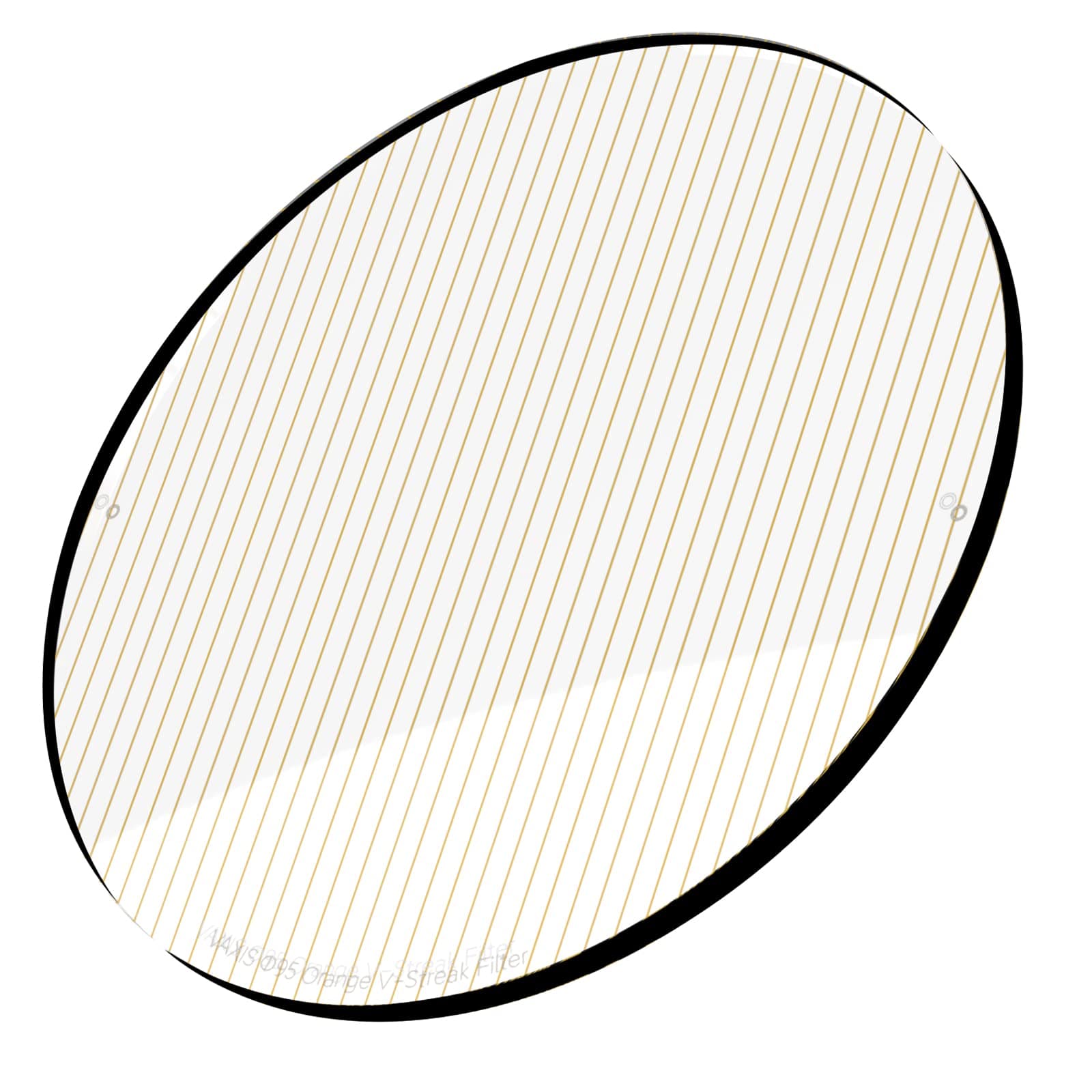 TILTAVaxis Lens Filter Circular Effect Filter 95mm Orange Streak Filter for Tilta Mirage Matte Box Anamorphic Inspired Flares Lightweight - VFX21-19