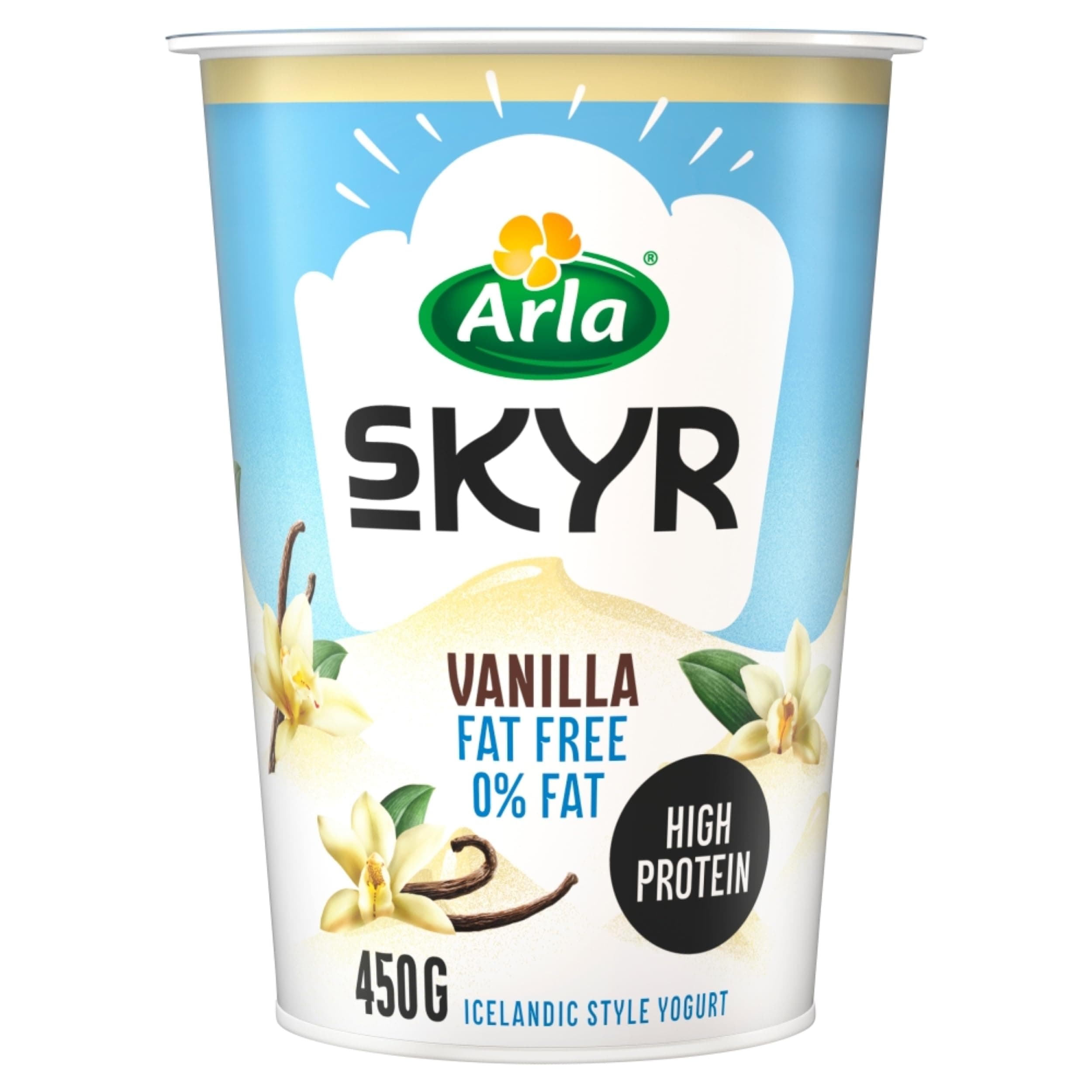 Arla Skyr Vanilla Yoghurt, 450g