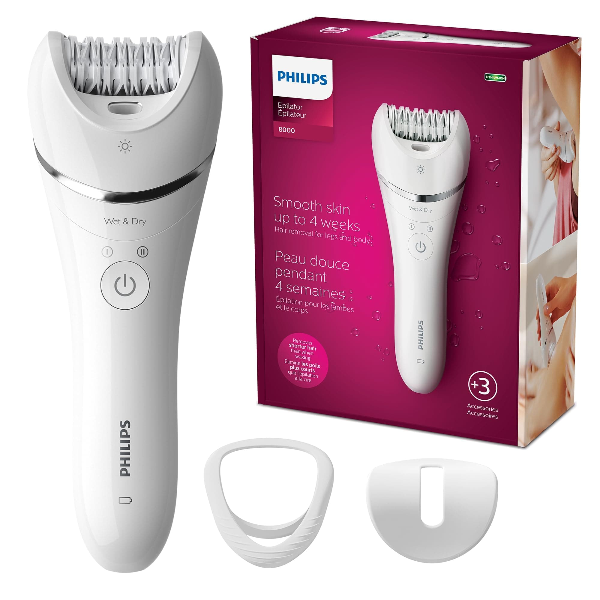 Philips Epilator Series 8000, BRE700/04