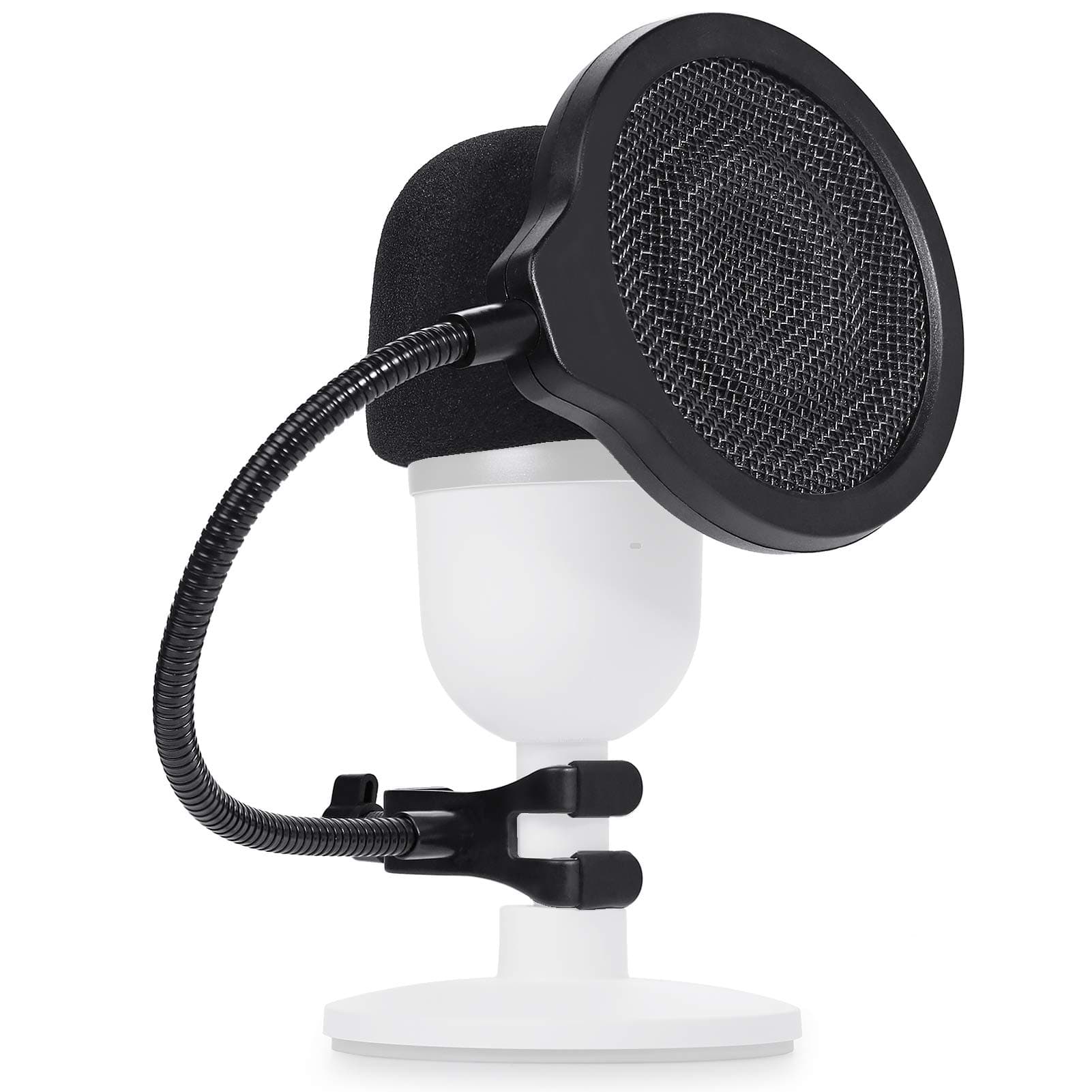 Razer Seiren Mini Pop Filter with Foam Windscreen - 3 Layers Pop Screen Shield and Foam Cover Compatible with Razer Seiren Mini Mic