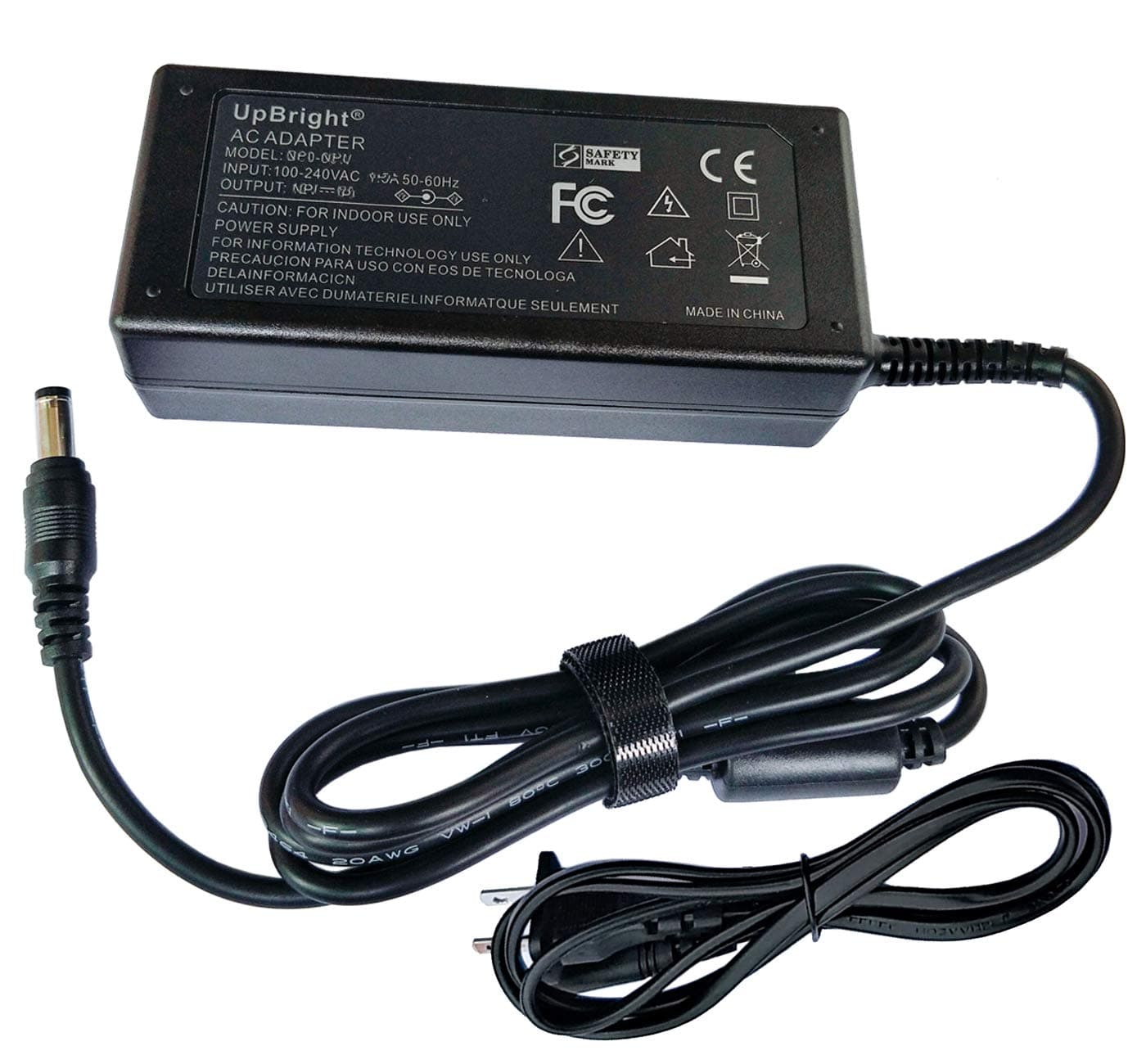 UpBright 24V AC/DC Adapter Compatible with Digital Check TellerScan TS500 154021-01 155000-82HV TS 500 155000-82H Scanner BX7200 BRANCHXPRESS T2-E17 T2-E15 154000-12 SmartSource 154021-03 XH2400-2500