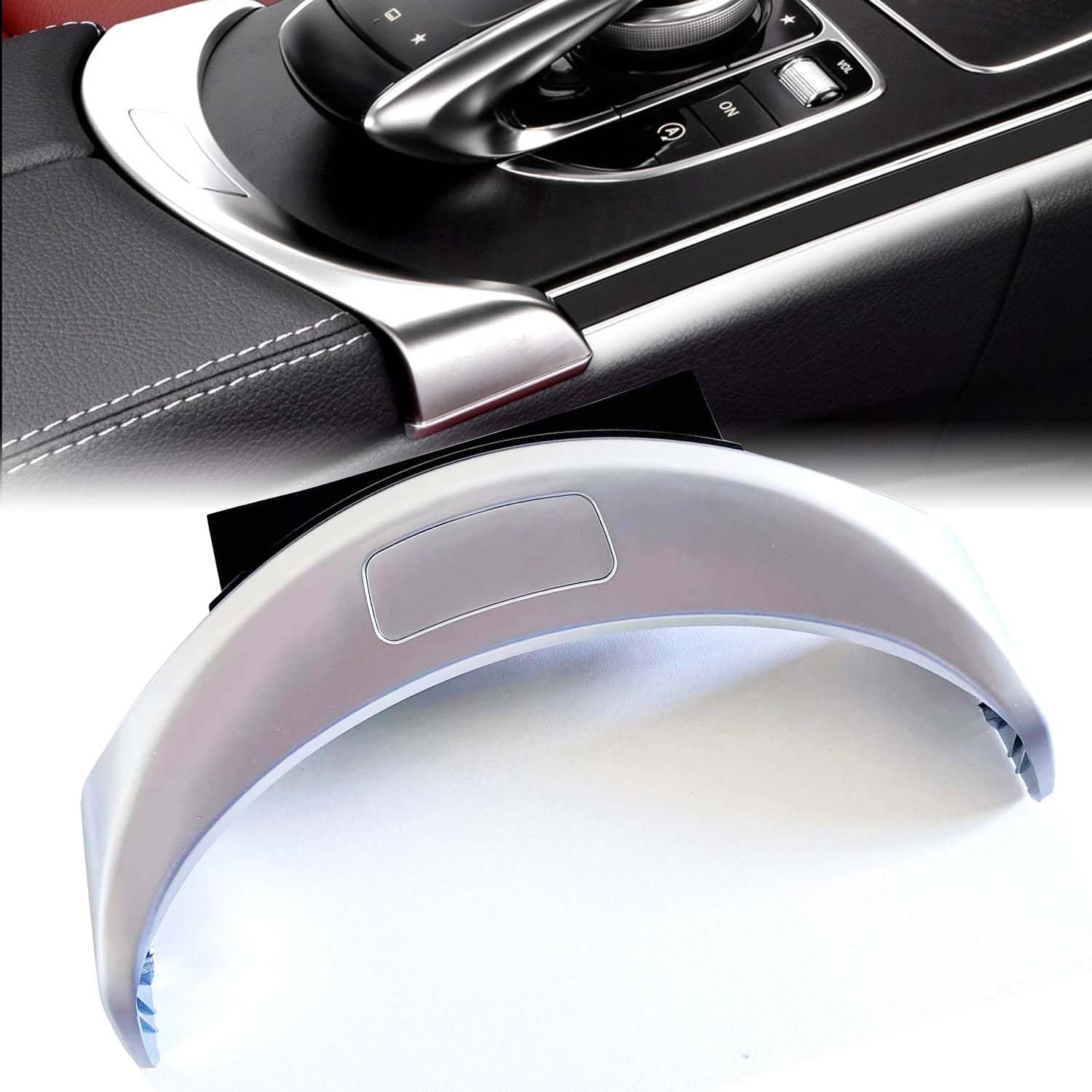 A2056803407 Center Console Armrest Storage Box Release Button Switch Cover Compatible with Mercedes-Benz C300 C350E C400 W253 GLC200 2015-2020 2056803711