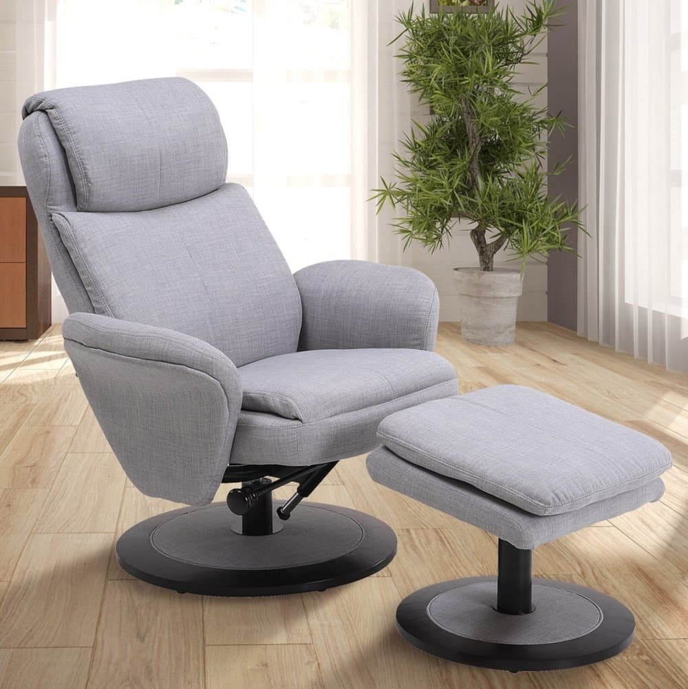 Mac Motion Denmark Comfort Chair, Light Grey