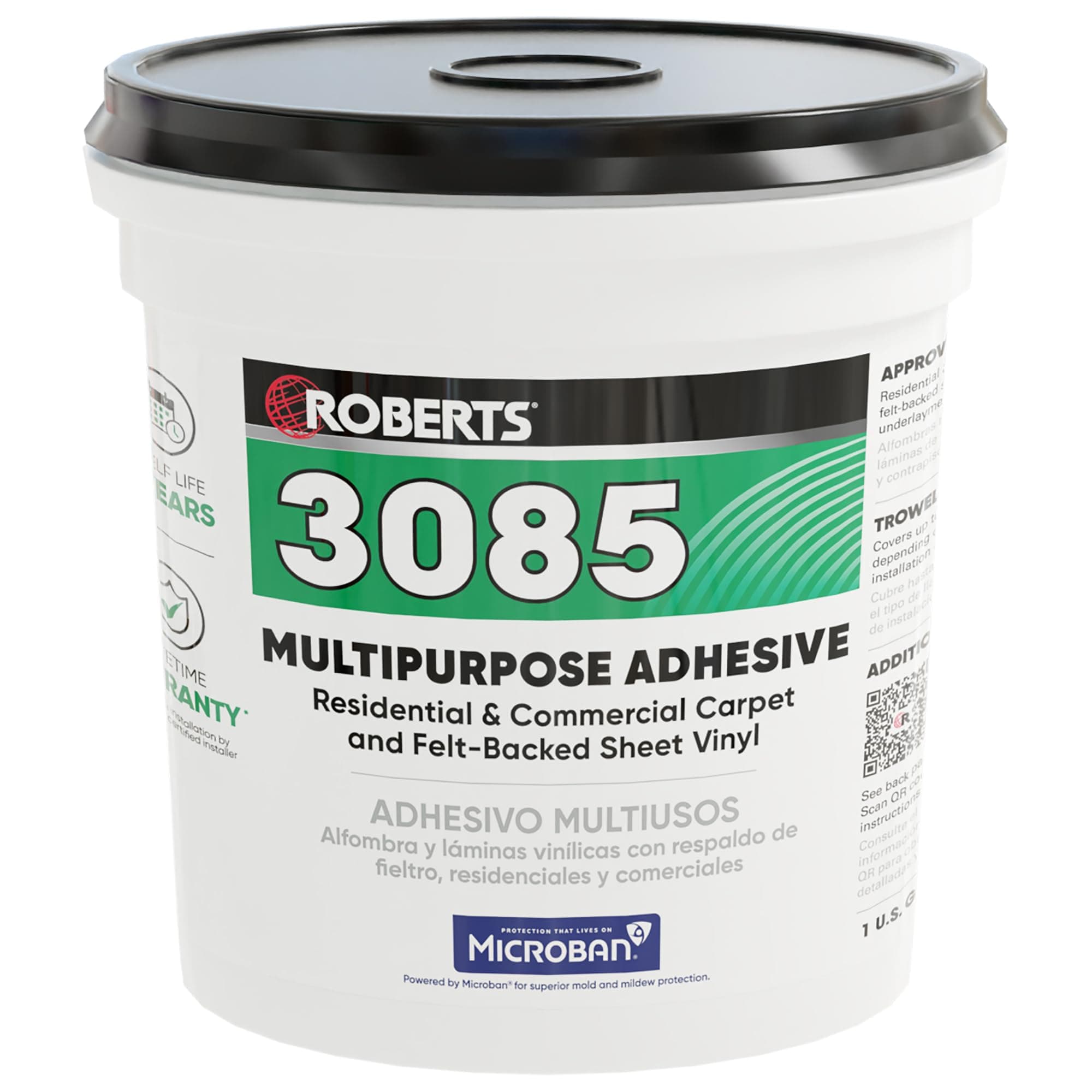 Roberts 3085 Multipurpose Adhesive - 1 Gal. (3.78 L)
