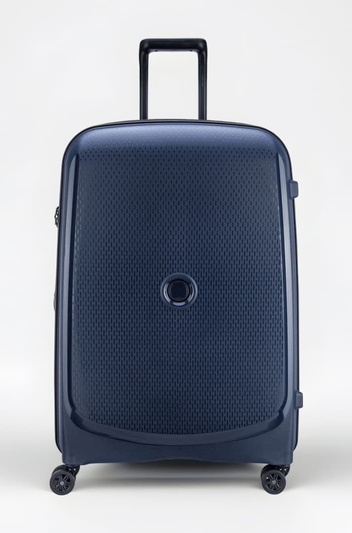 - Belmont Plus Polypropylene Hard-Sided 8 Wheels Spinner and Expandable Luggage/Suitcase/Trolley Bag for Travel with ®SECURI TECH Zip