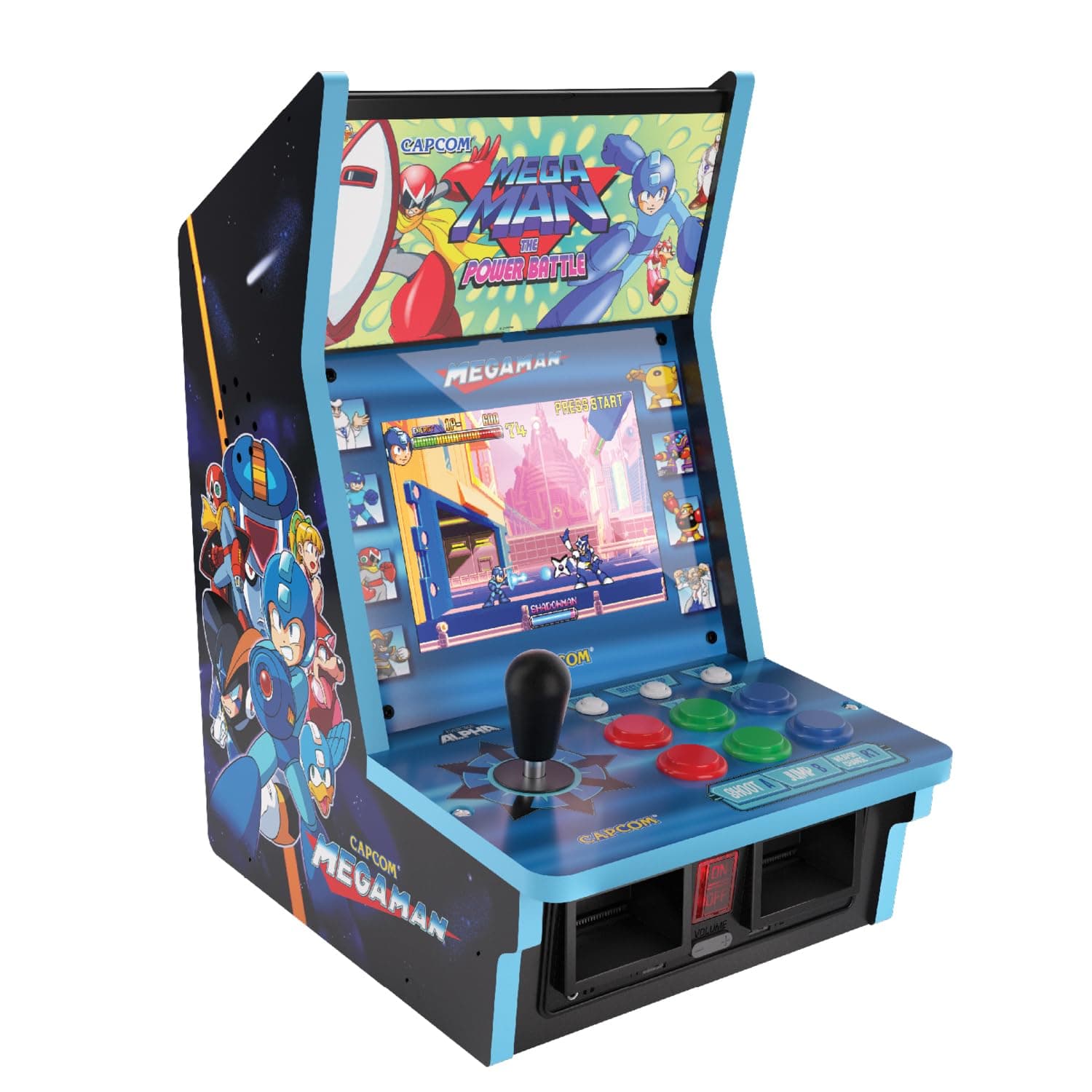 Blaze Entertainment Evercade Alpha Mega Man Bartop Arcade