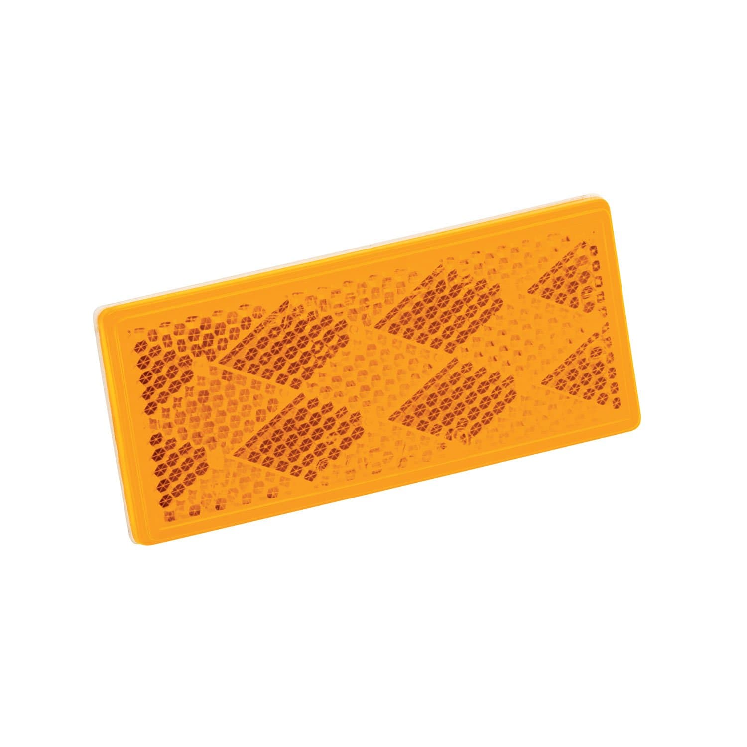 003357 Reflector with Adhesive Back - Amber