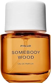PHLUR Somebody Wood Eau de Parfum - Full Size Perfume Fragrance - Spicy Woody Perfume with Bergamot, Lemon, Cedarwood, Sandalwood, Musk & Vanilla (50mL)