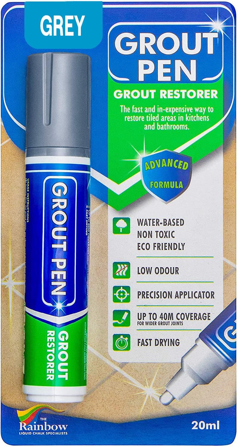 モルタルペン L グレー タイルのモルタルラインの修復に最適