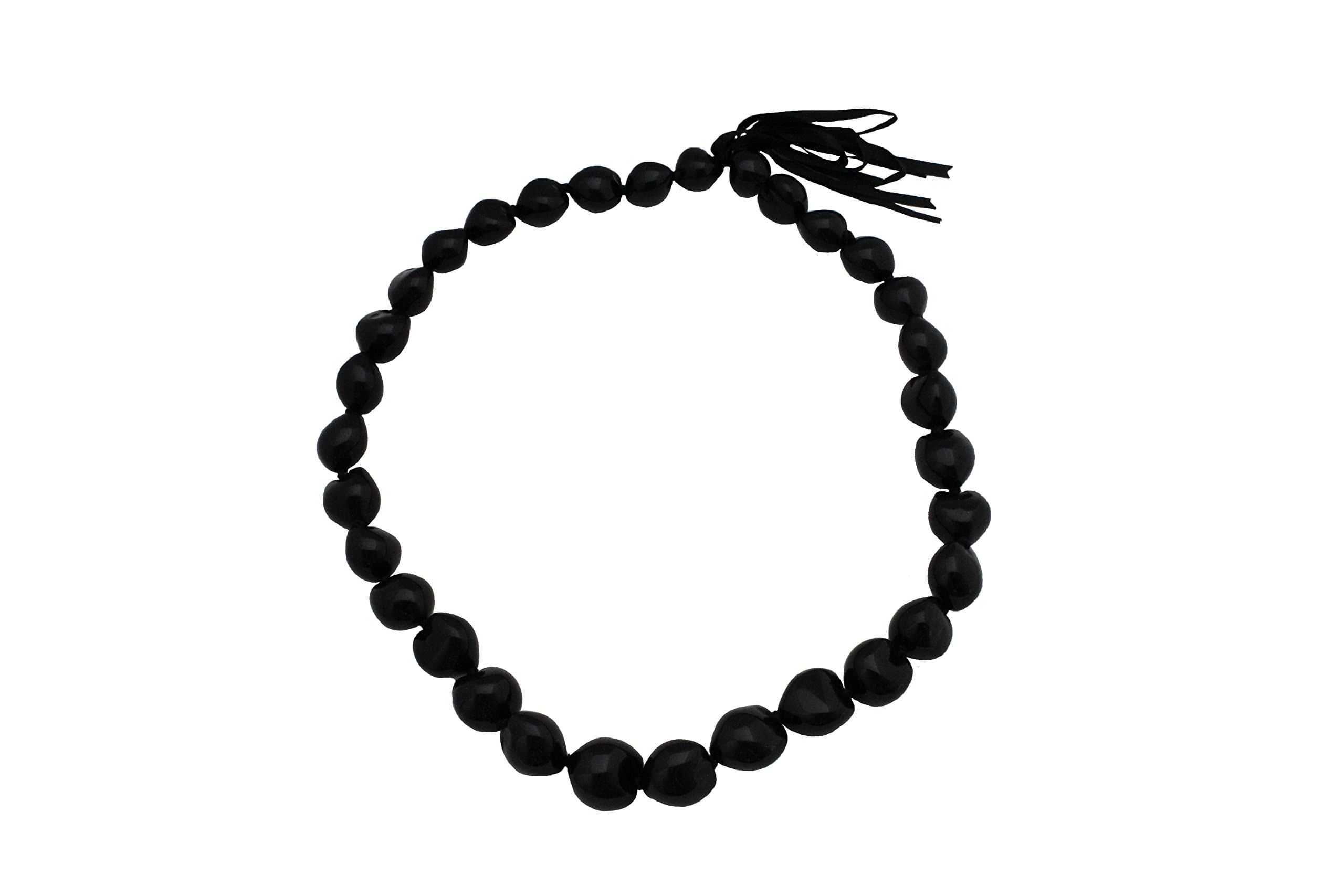 Kukui Nut Lei (Black)
