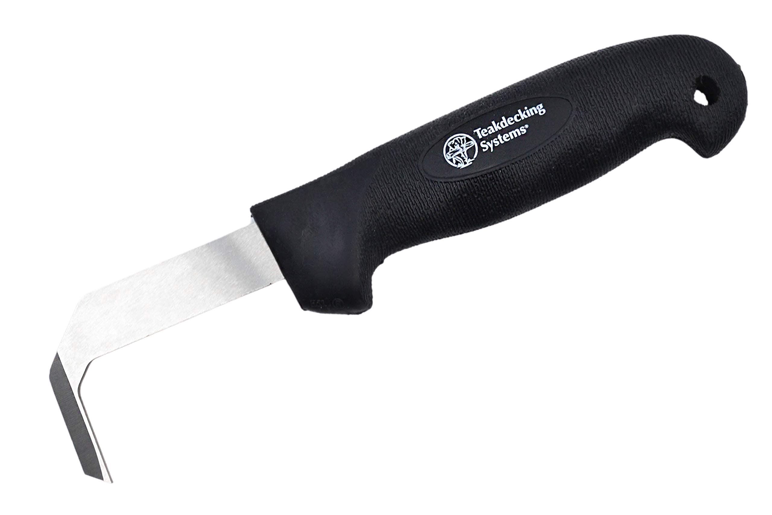TeakDecking Systems Reefing Hook - Designed for Caulk Removal Before Re-Caulking - Blade Width: 2.5mm, Overall Tool Length: 8.5in - Comfortable & Easy to Use