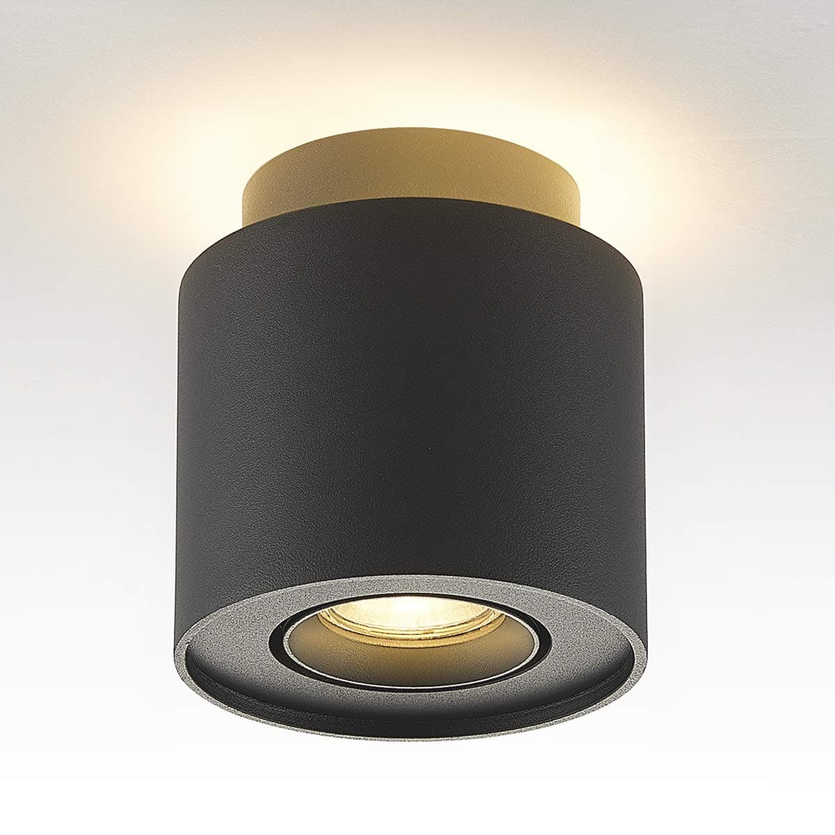 Budbuddy 6W+5W Ceiling Light Spotlights LED Ceiling Spotlight Spotbars GU10 Fashion Ceiling Spots Ceiling Light Surface Mounted Downlight for Indoor Bedroom Living Room Kitchen Office 3000K