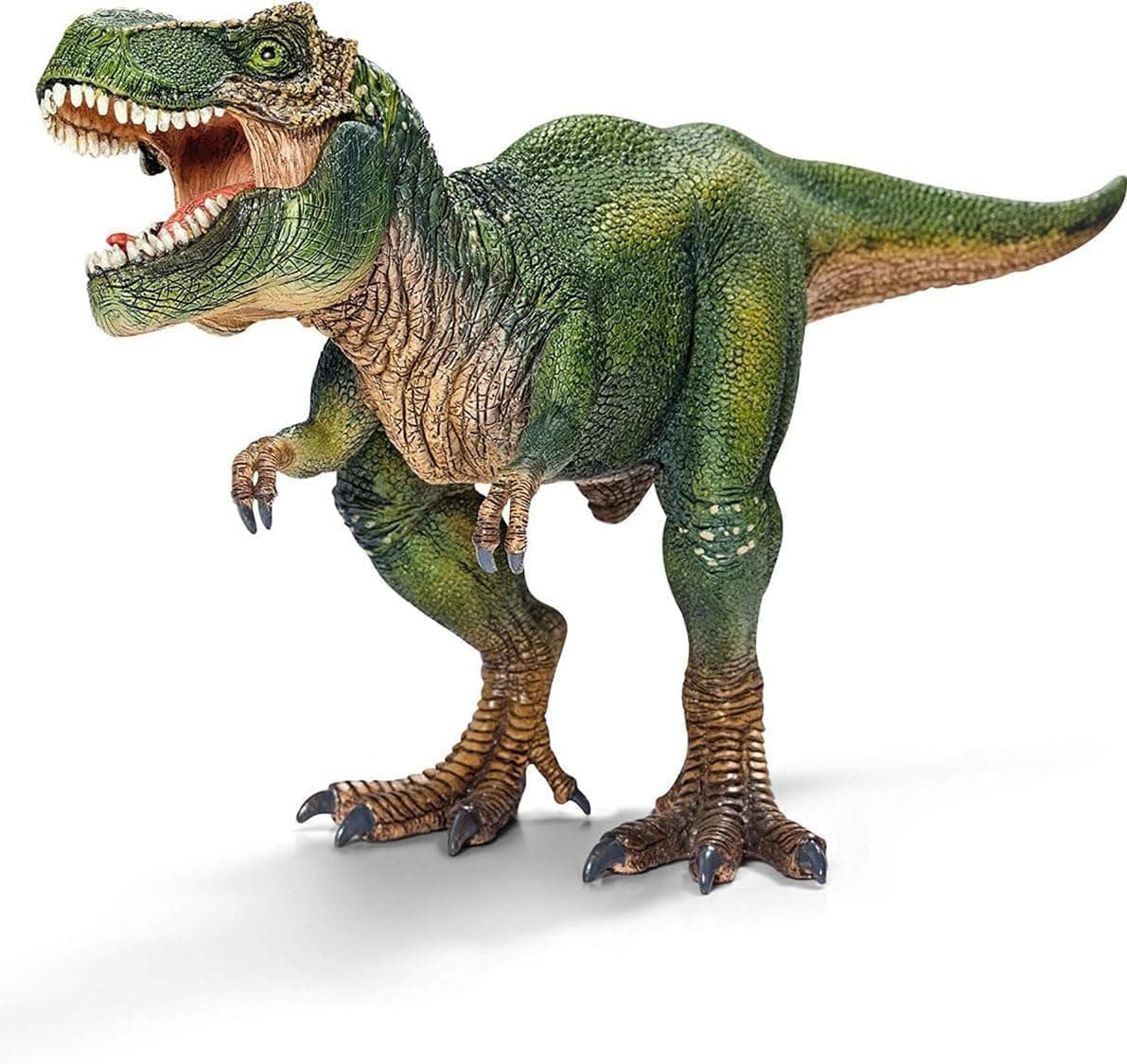 Schleich Dinosaurs - T Rex 11" Action Toy Figure - Jurassic Era Tyrannosaurus Rex Figurine with Movable Jaw - Realistic Big Dinosaur Toy - Fun Educational Play for Boys and Girls Ages 5+ | 14525