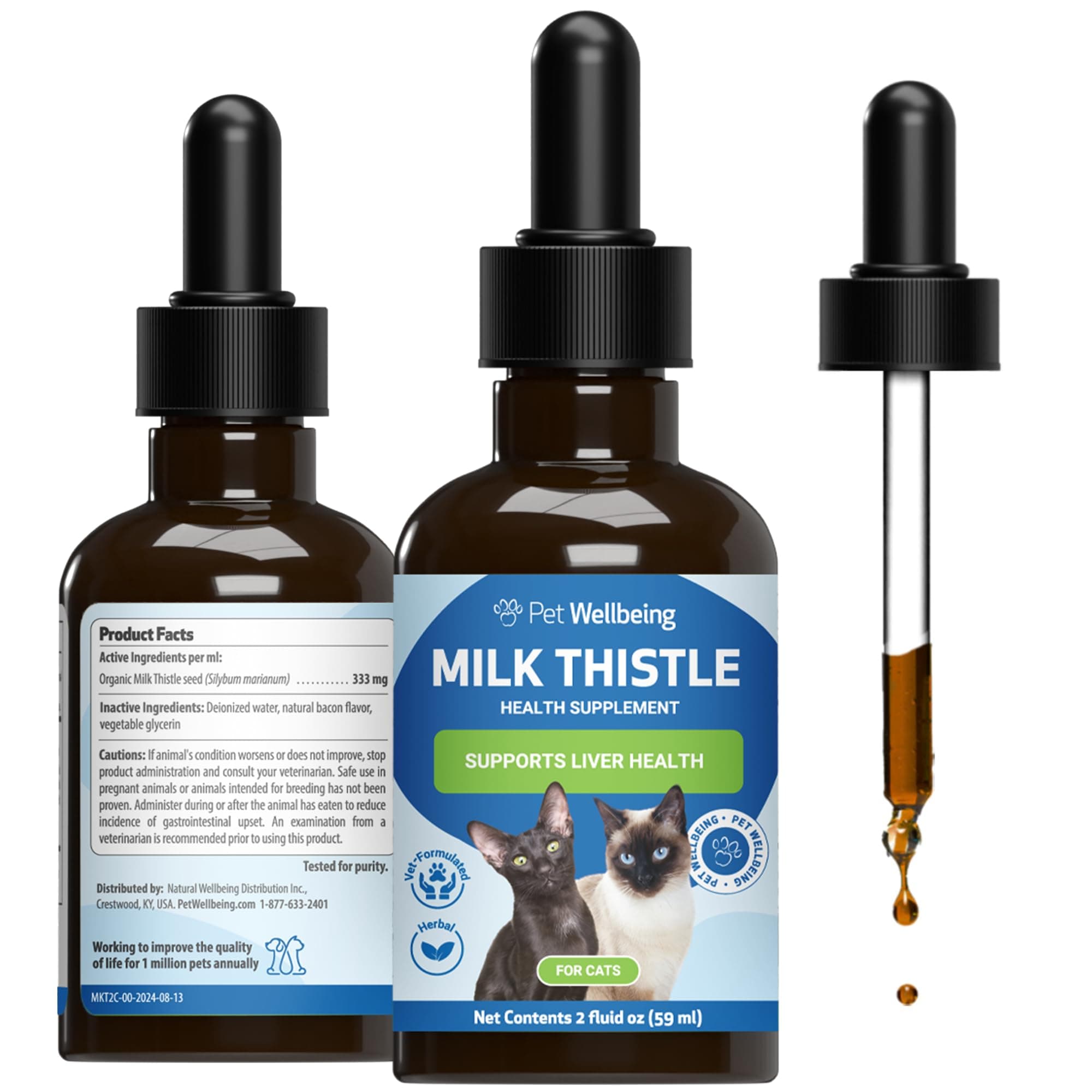 Milk Thistle for Cats - 2oz (59ml)