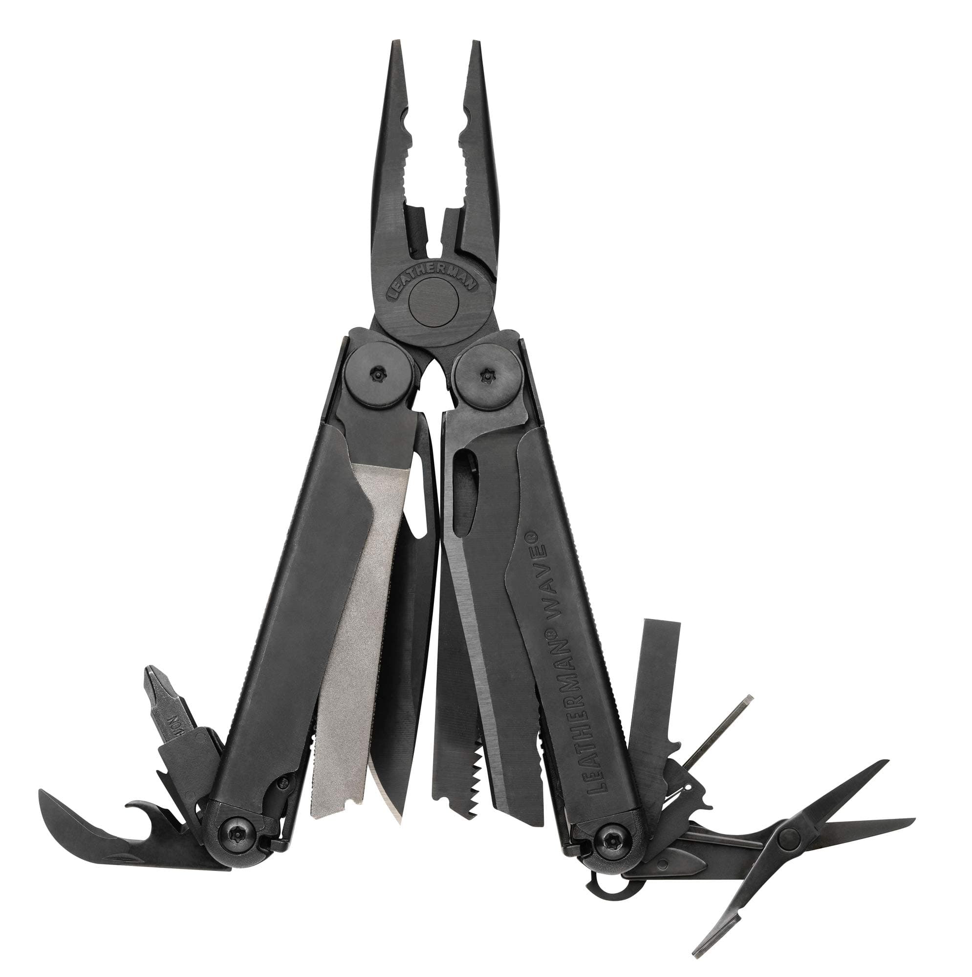 LEATHERMAN - Wave Multitool with Cap Crimper, Black with MOLLE Sheath