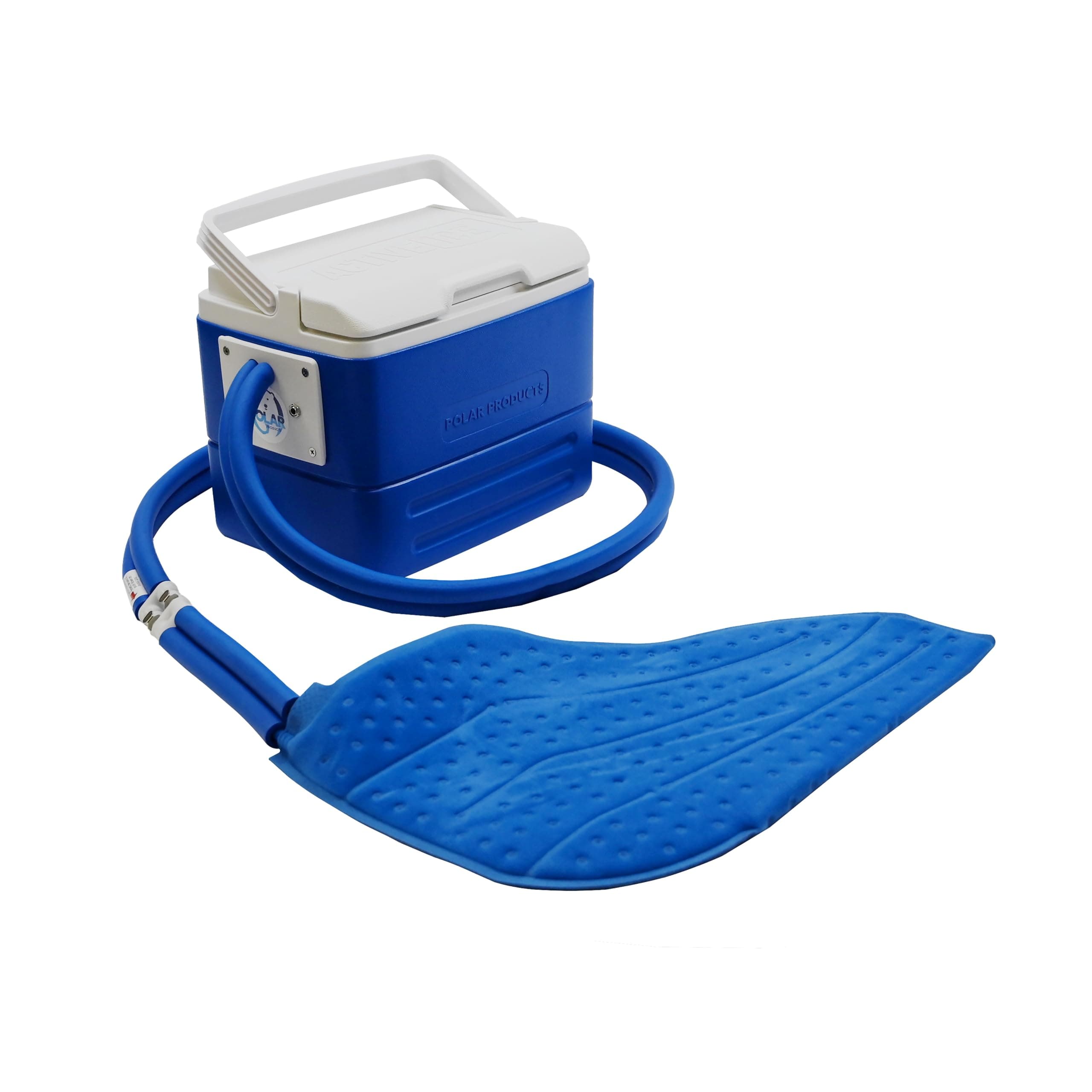 Polar Active Ice 3.0 Cold Therapy Ice Machine System with Programmable Timer, Large Foot Therapy Compression Pad, Lightweight 9 Quart Cooler, Quiet Pump, Strong Cryotherapy Pain Relief Treatment