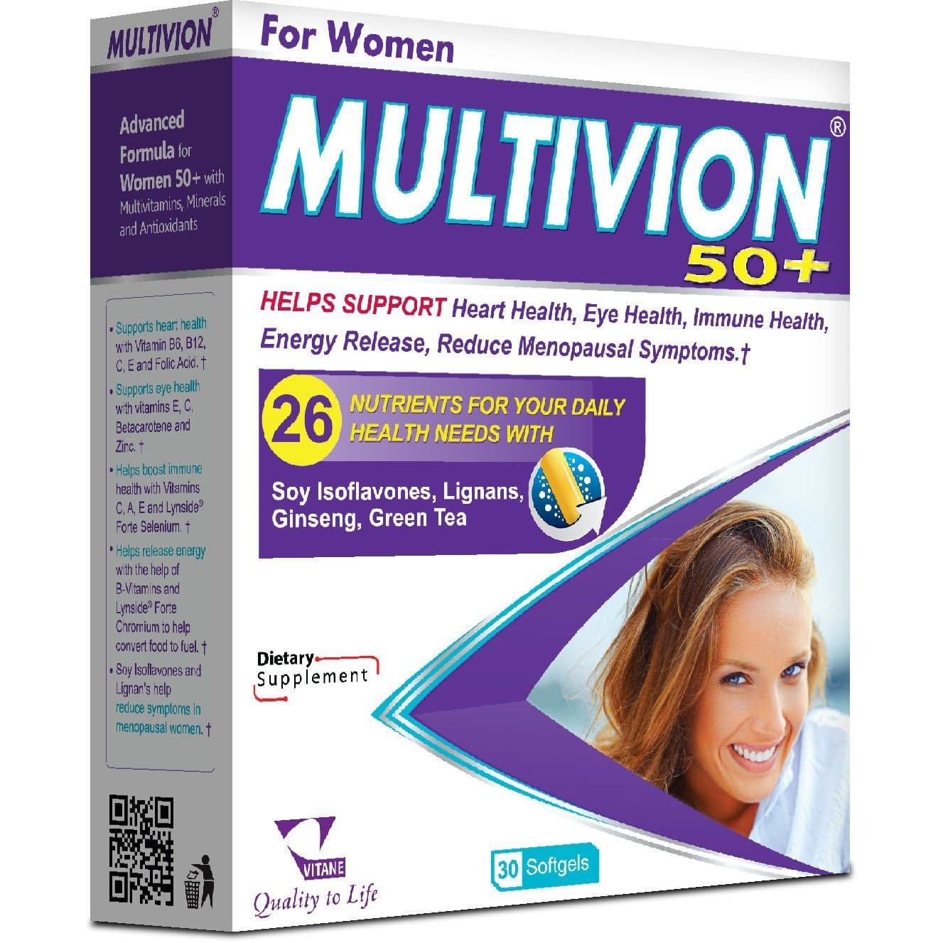 Vitane Multivion for Women 50+ 30 capsule
