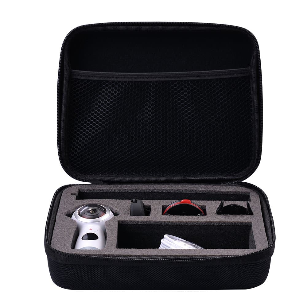 HOLACA Protective Case for Samsung Gear 360 (2017 Edition) Spherical Cam 360 degree 4K Camera SM-C210