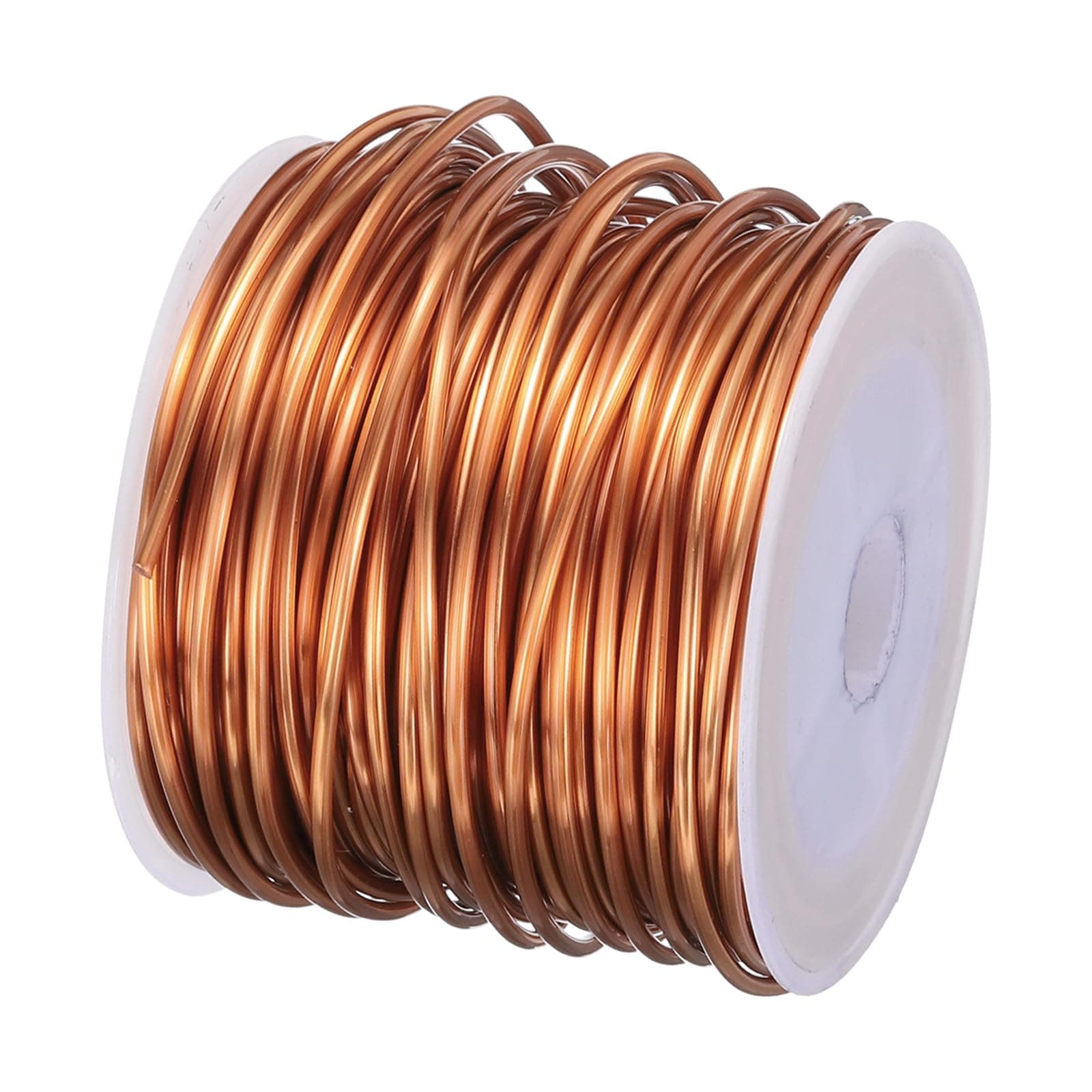 sourcing map 1.3mm Magnet Wire 52ft Enameled Copper Wire Enameled Magnet Winding Wire Coil 200g 155C for Transformers Inductors