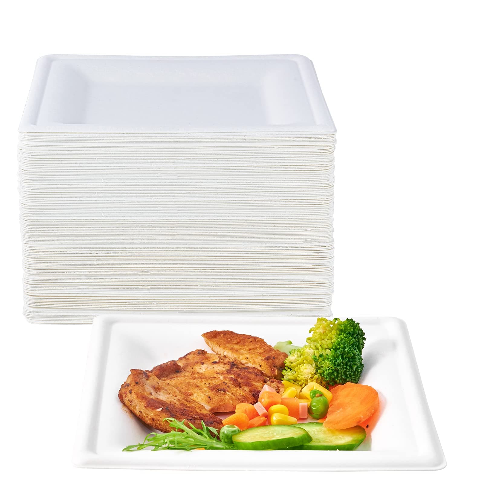 Square Paper Plates