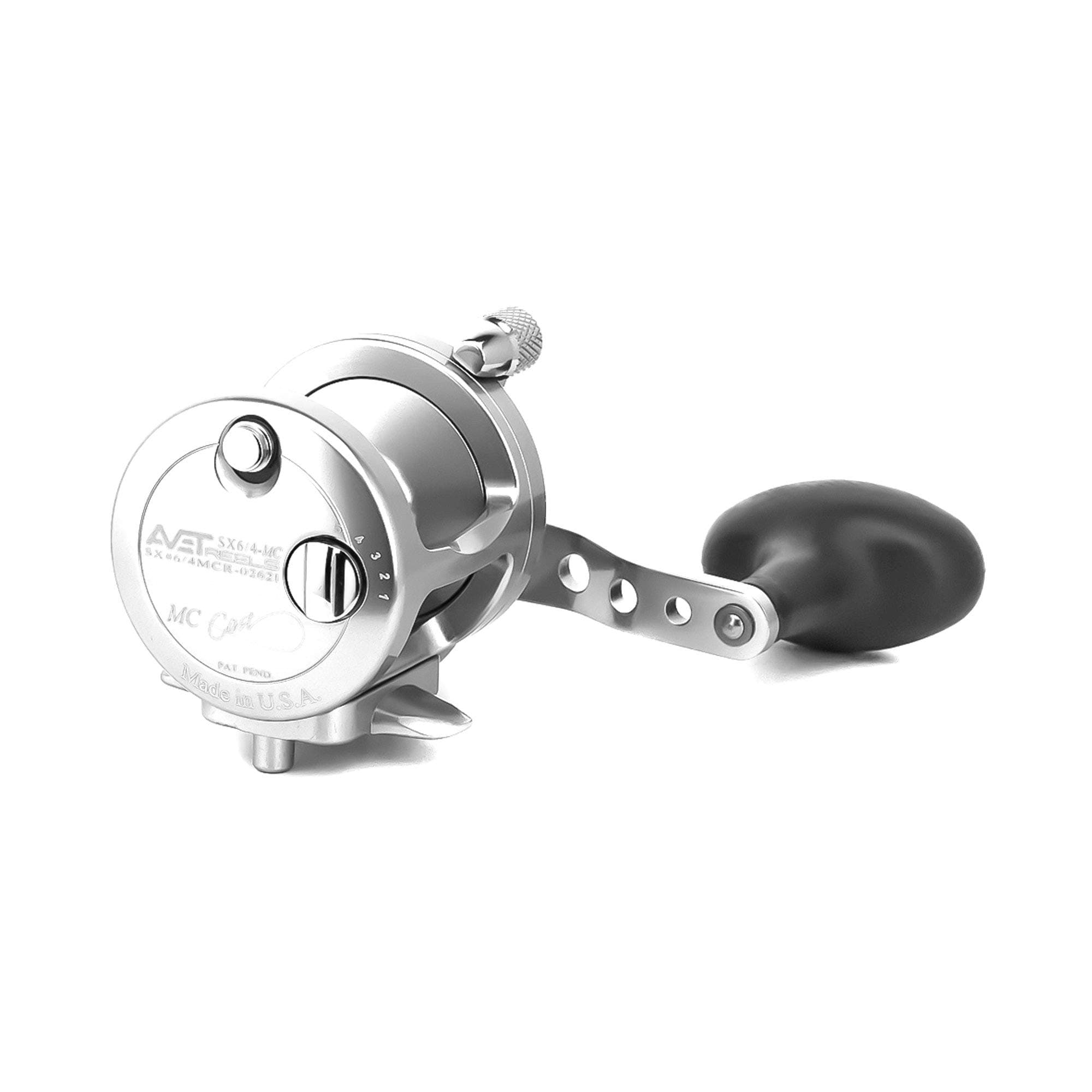 Avet SX 6/4 Magic Cast Two Speed Reel - Left-Hand - Silver