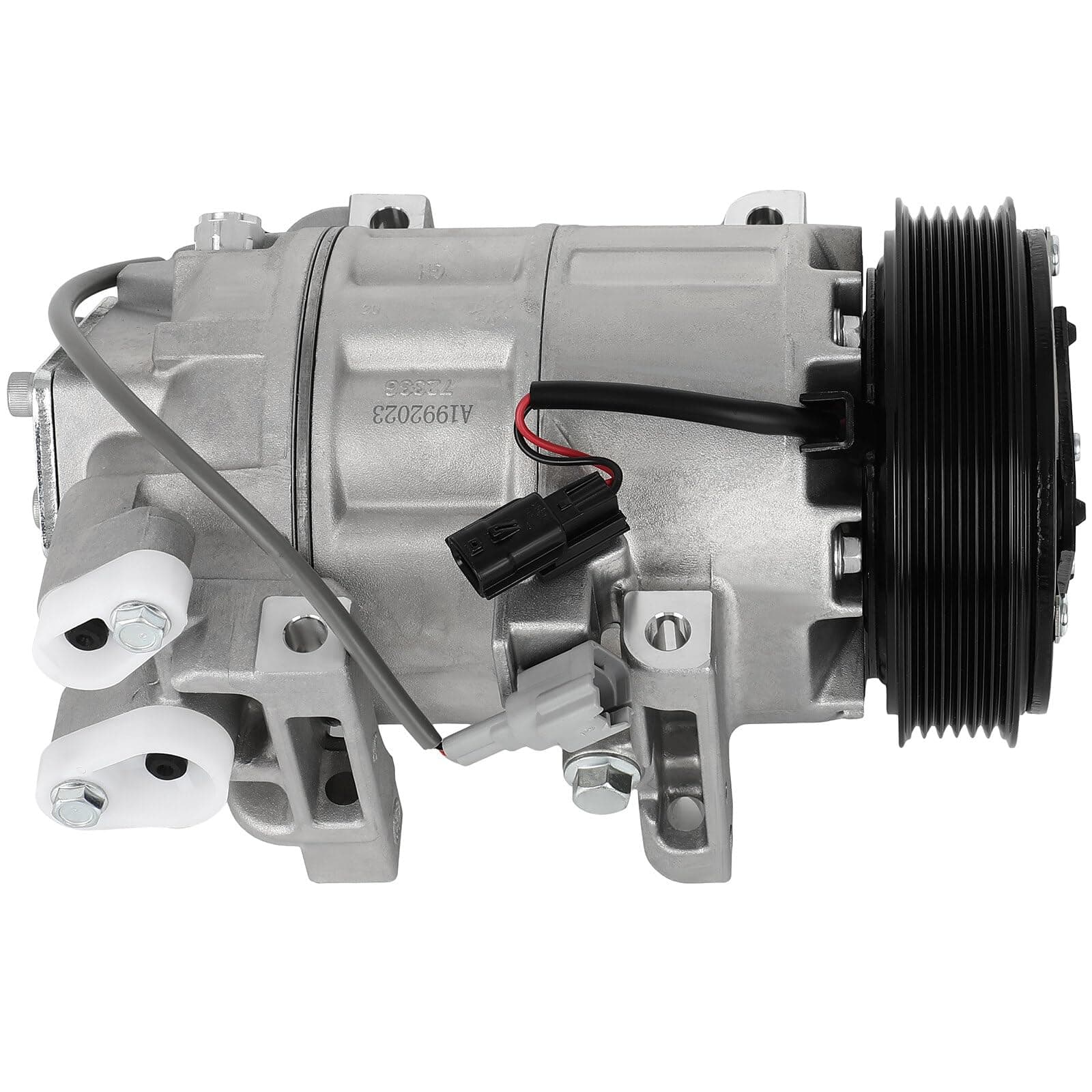 AC Compressor with A C Clutch for 2007-2011 Fit for Nissan XTRAIL 2.5L,2007-2014 Fit for Nissan X-Trail 2.5L, Air Conditioning Compressor OE CO 11375C