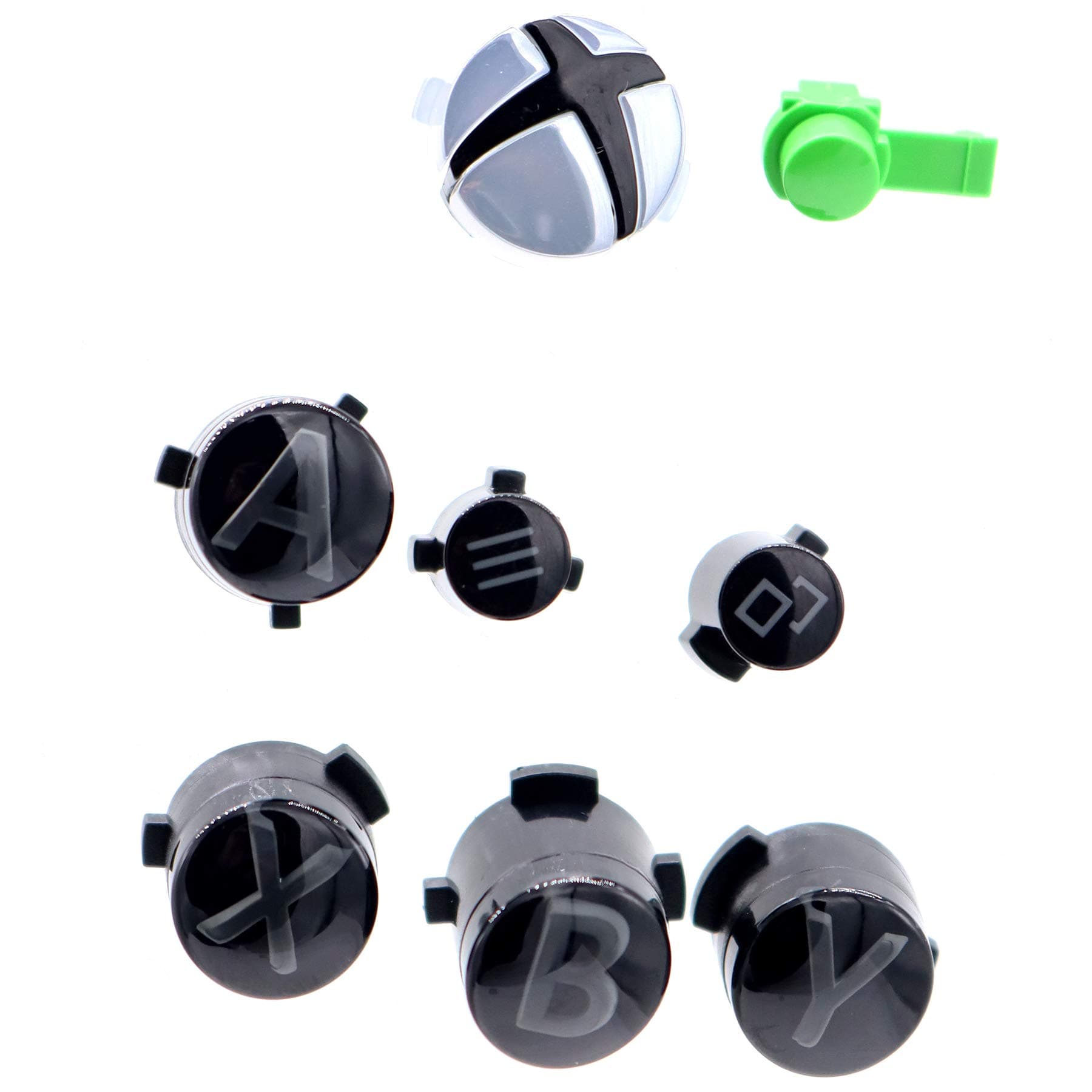 Full Face Button Set ABXY/View/Menu/Xbox/SYNC Buttons for Xbox One Elite Controller Replacement