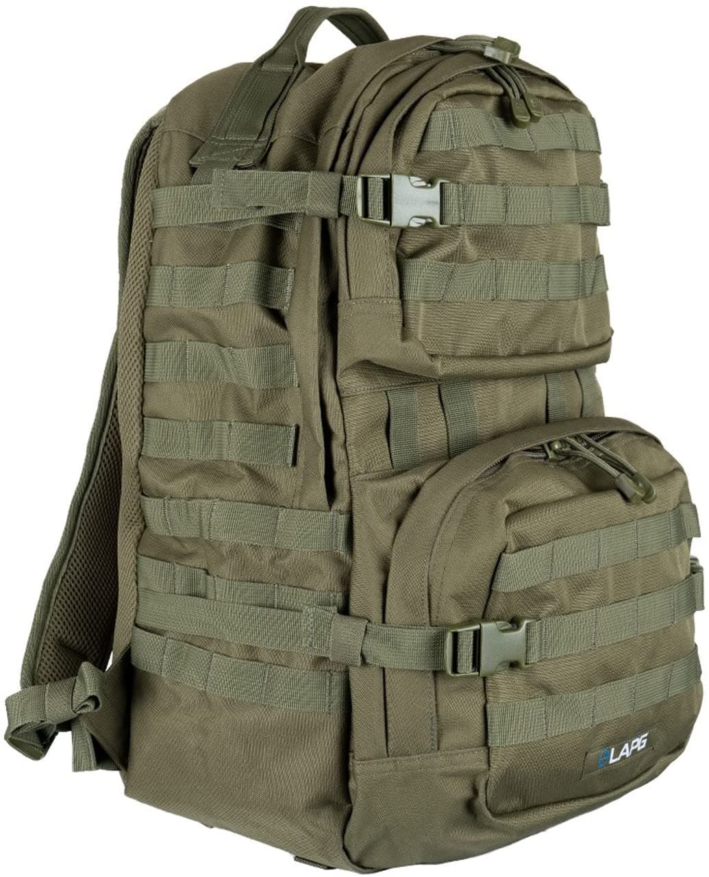 72-Hour Tactical Survival Backpack, Durable MOLLE Bug Out Bag for Hiking, Hunting & Adventures, OD Green